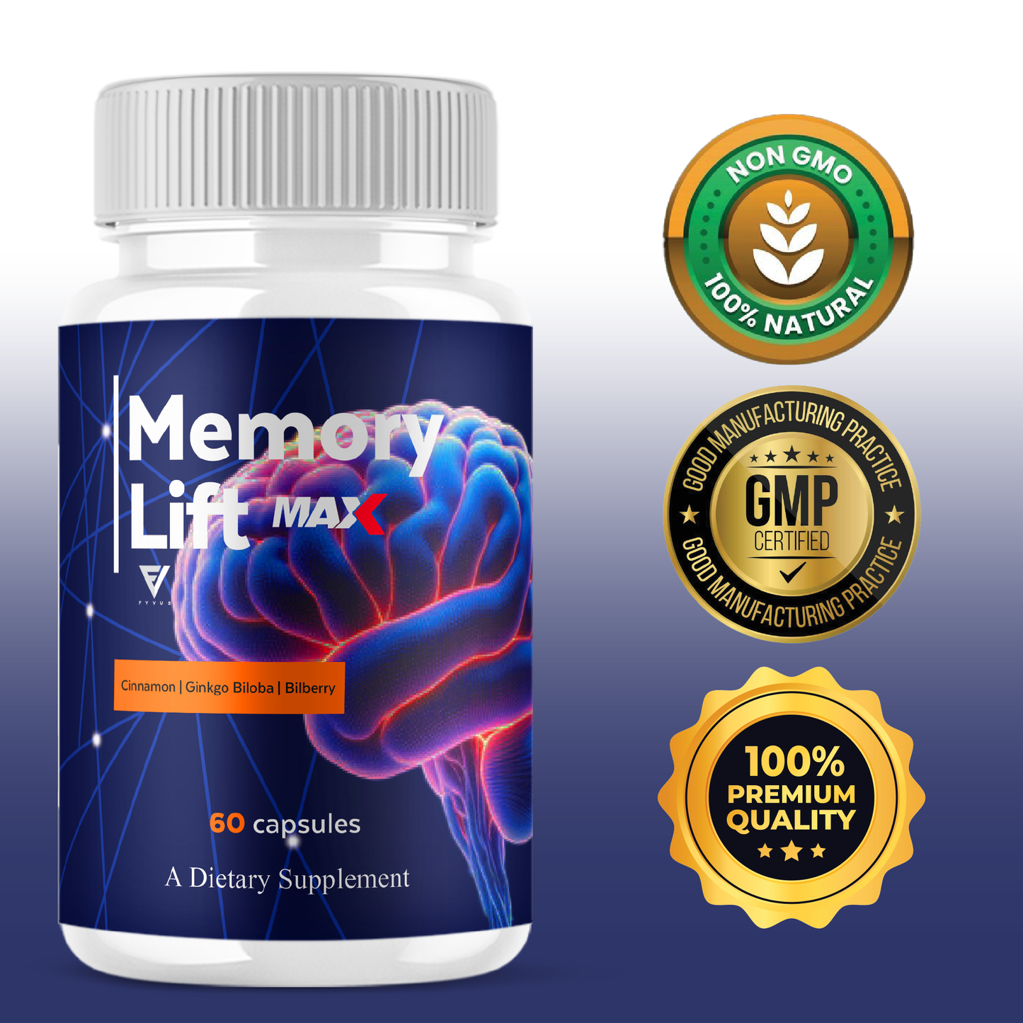 Memory Lift Max Nootropic Capsules