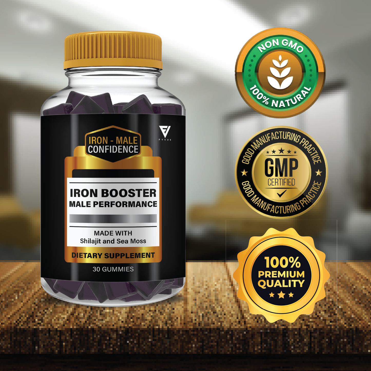 Iron Booster Male Gummies