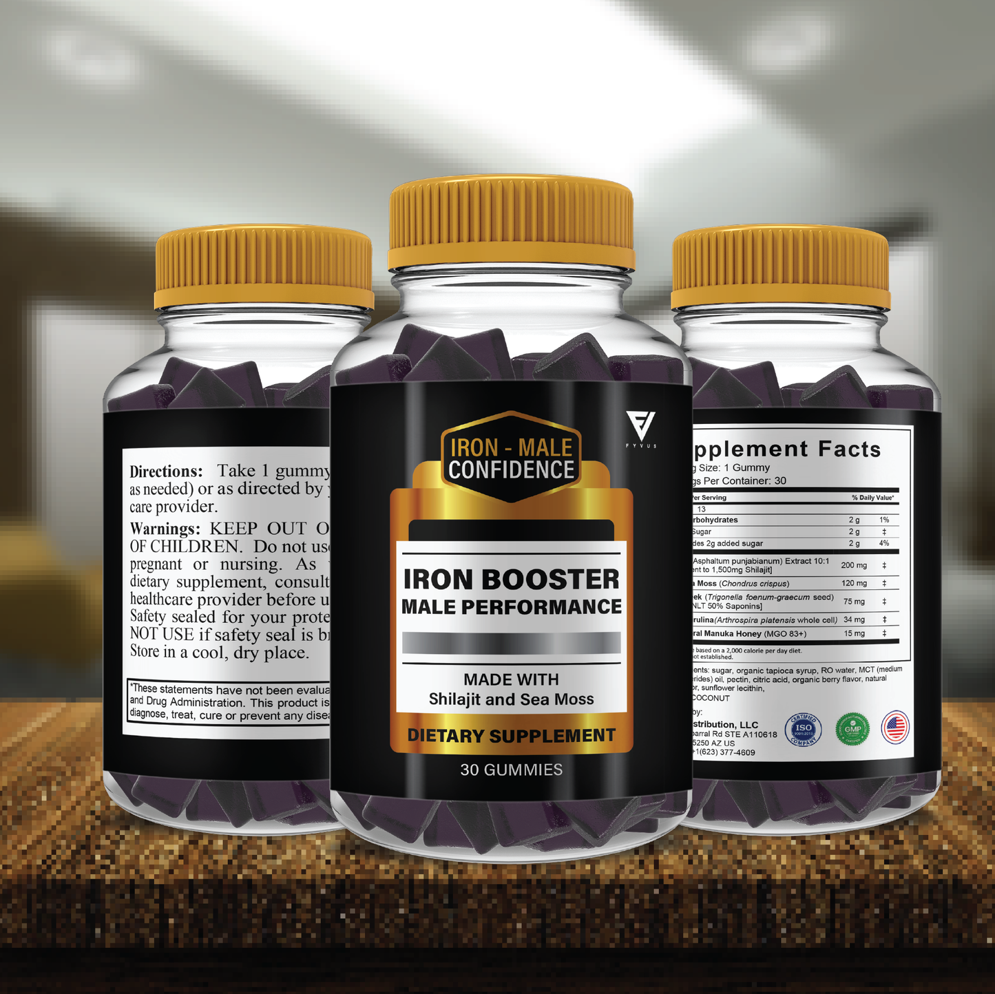Iron Booster Male Gummies