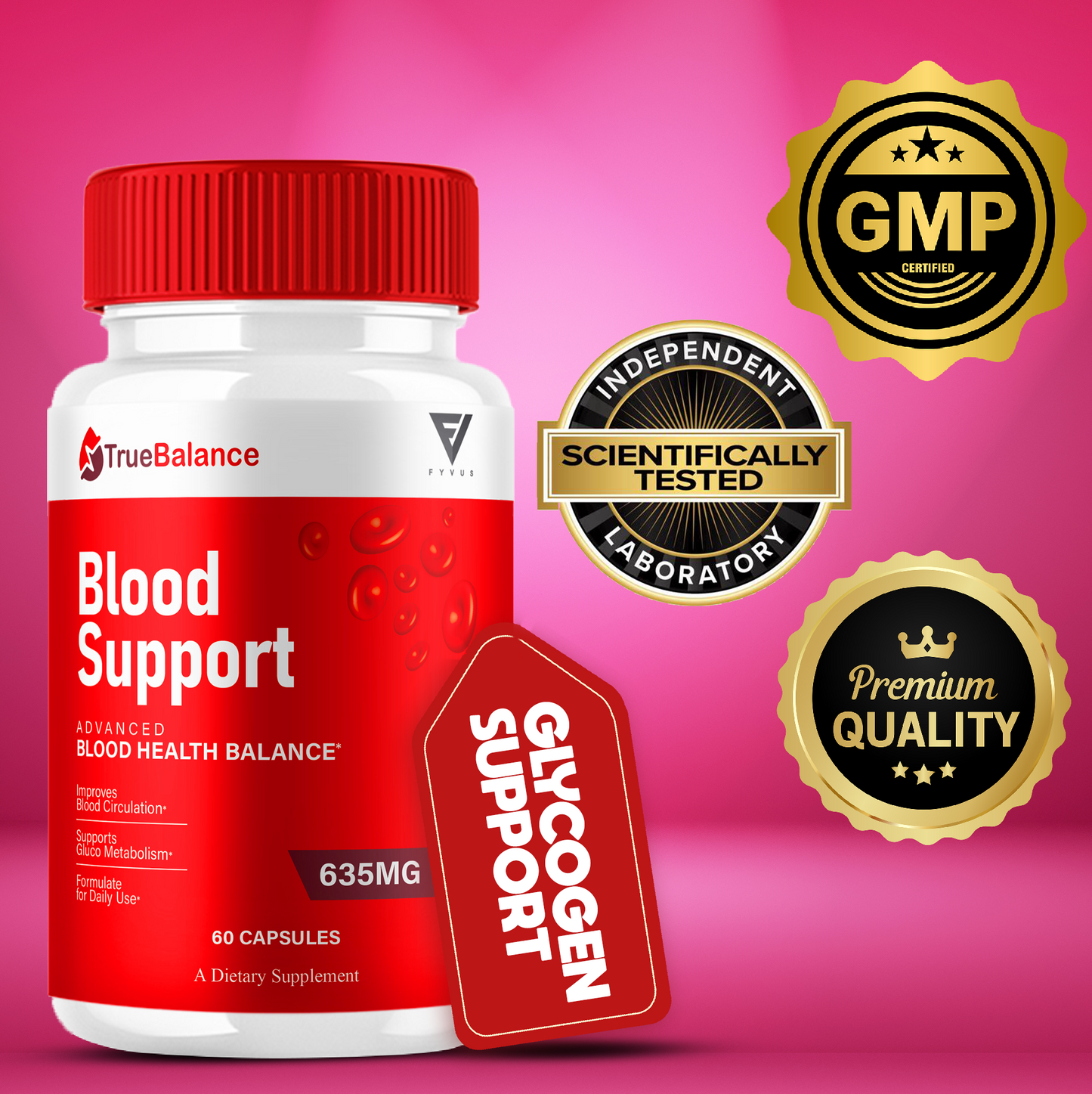 True Balance Blood Support Capsules
