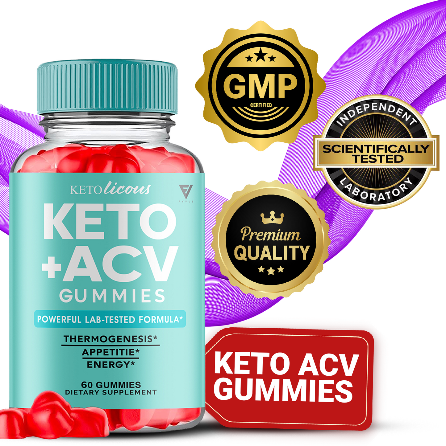 Ketolicious Keto ACV Gummies