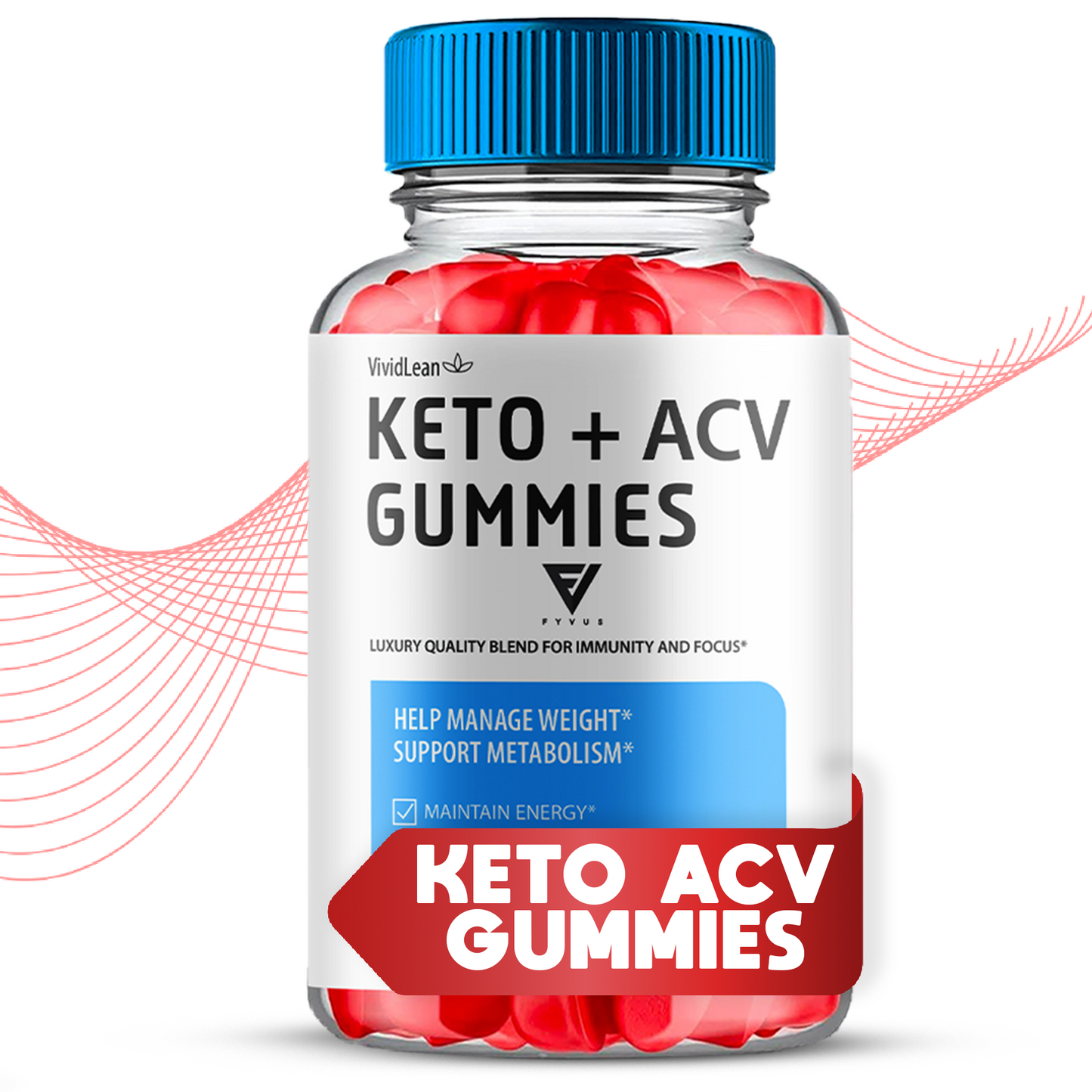 Vivid Lean Keto ACV Gummies