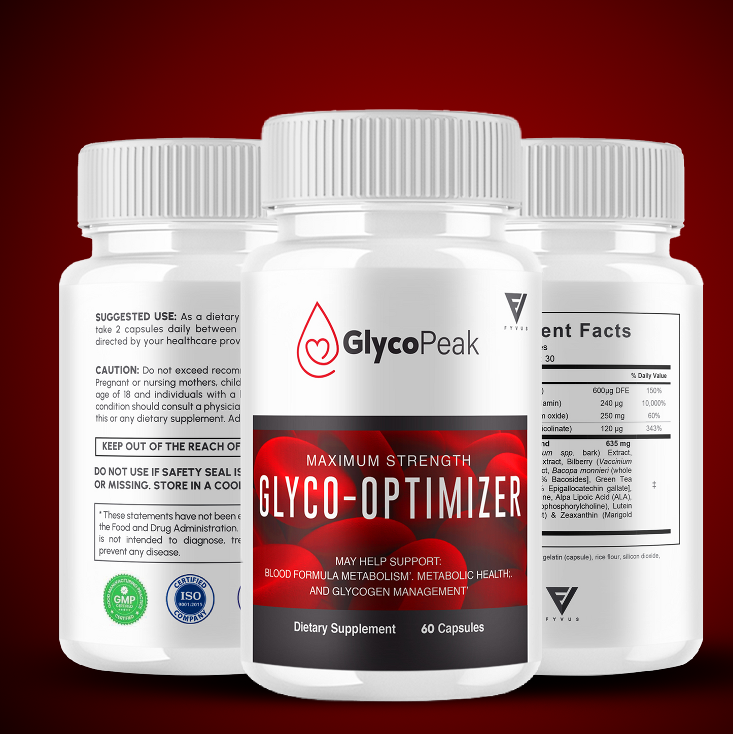 GlycoPeak Glycogen Support Capsules