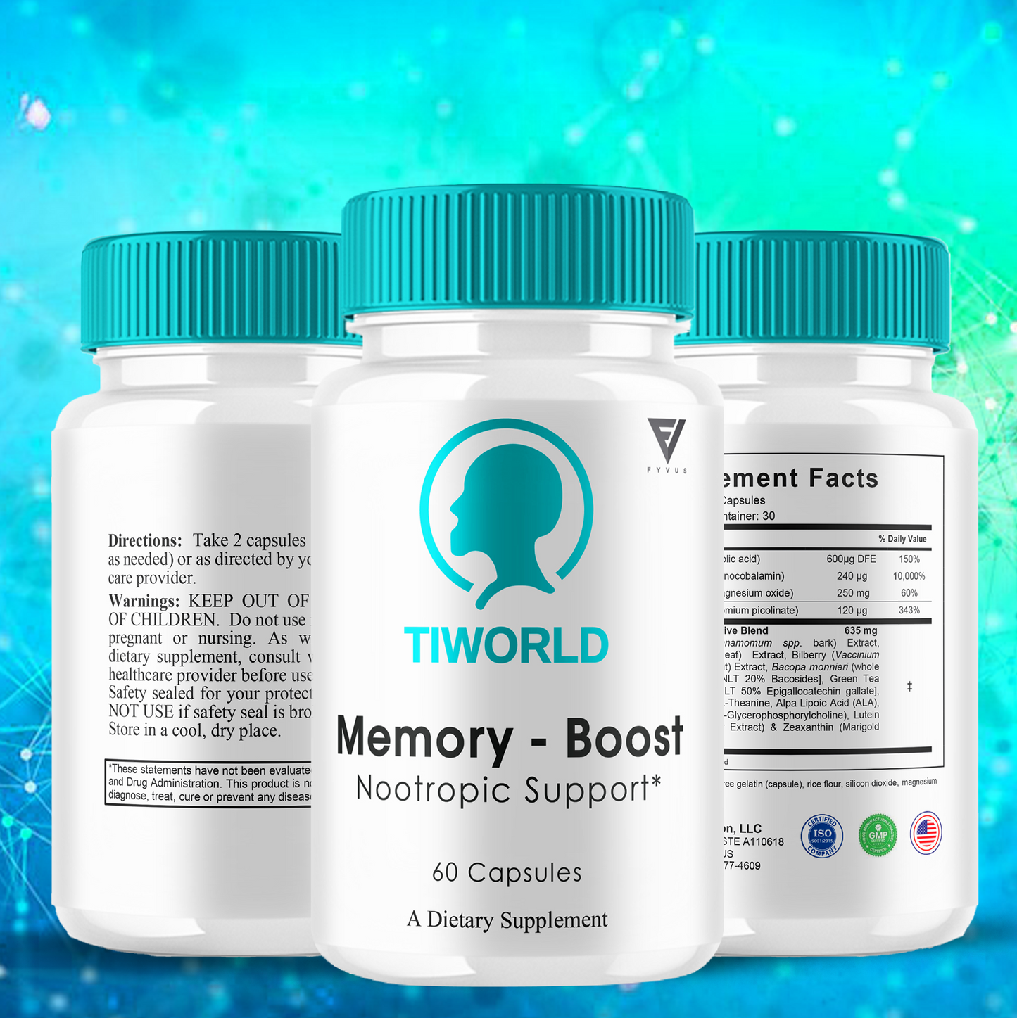 Tiworld Nootropic Capsules