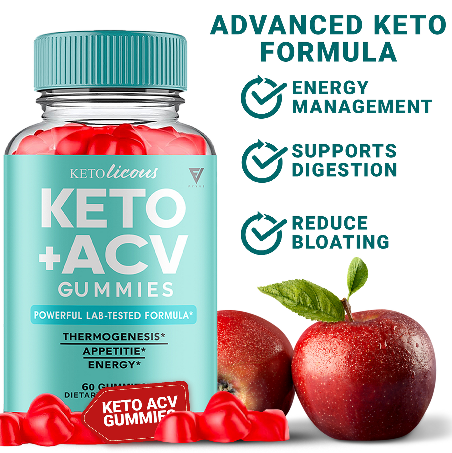 Ketolicious Keto ACV Gummies