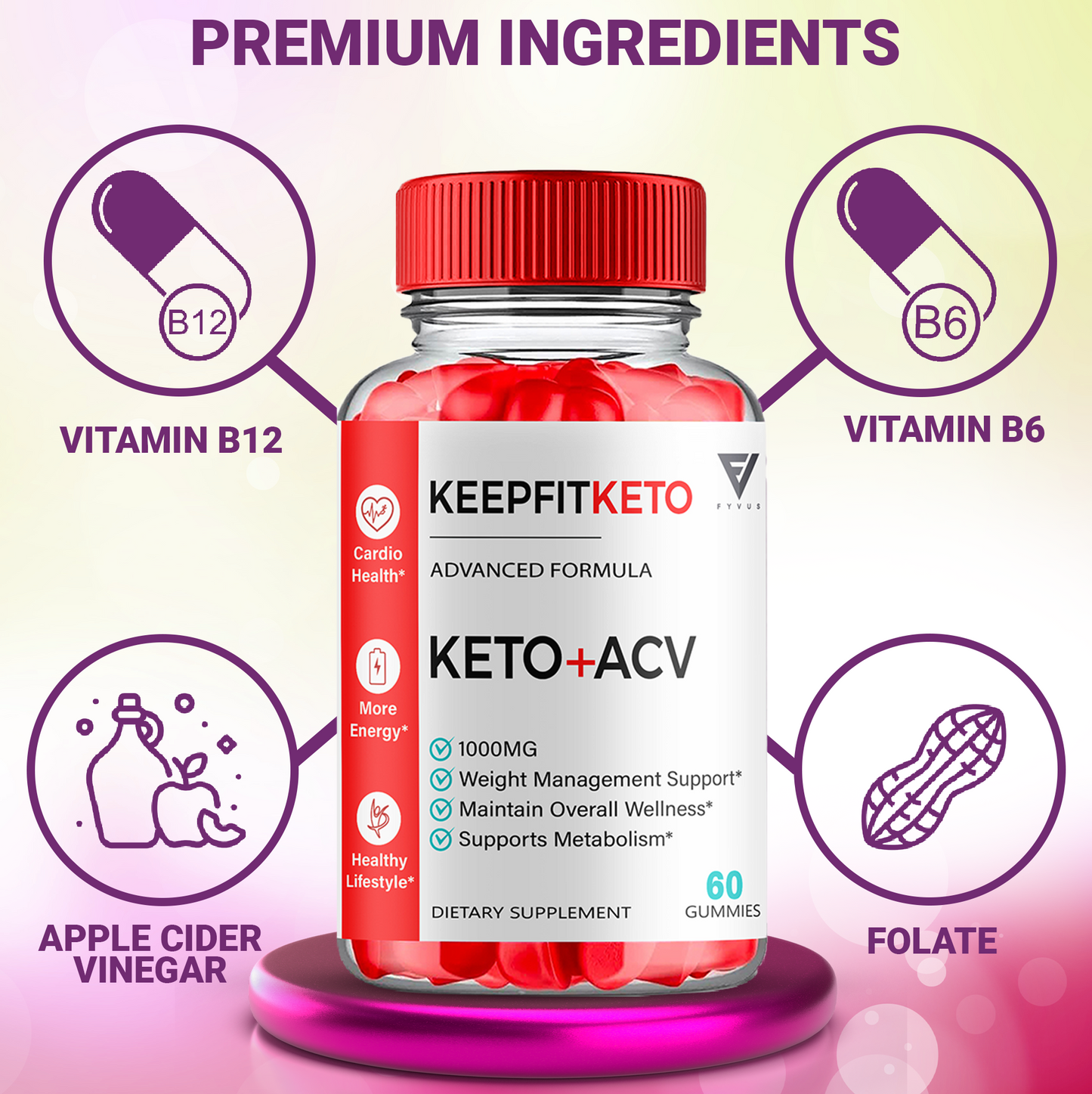 Keep Fit Keto ACV Gummies