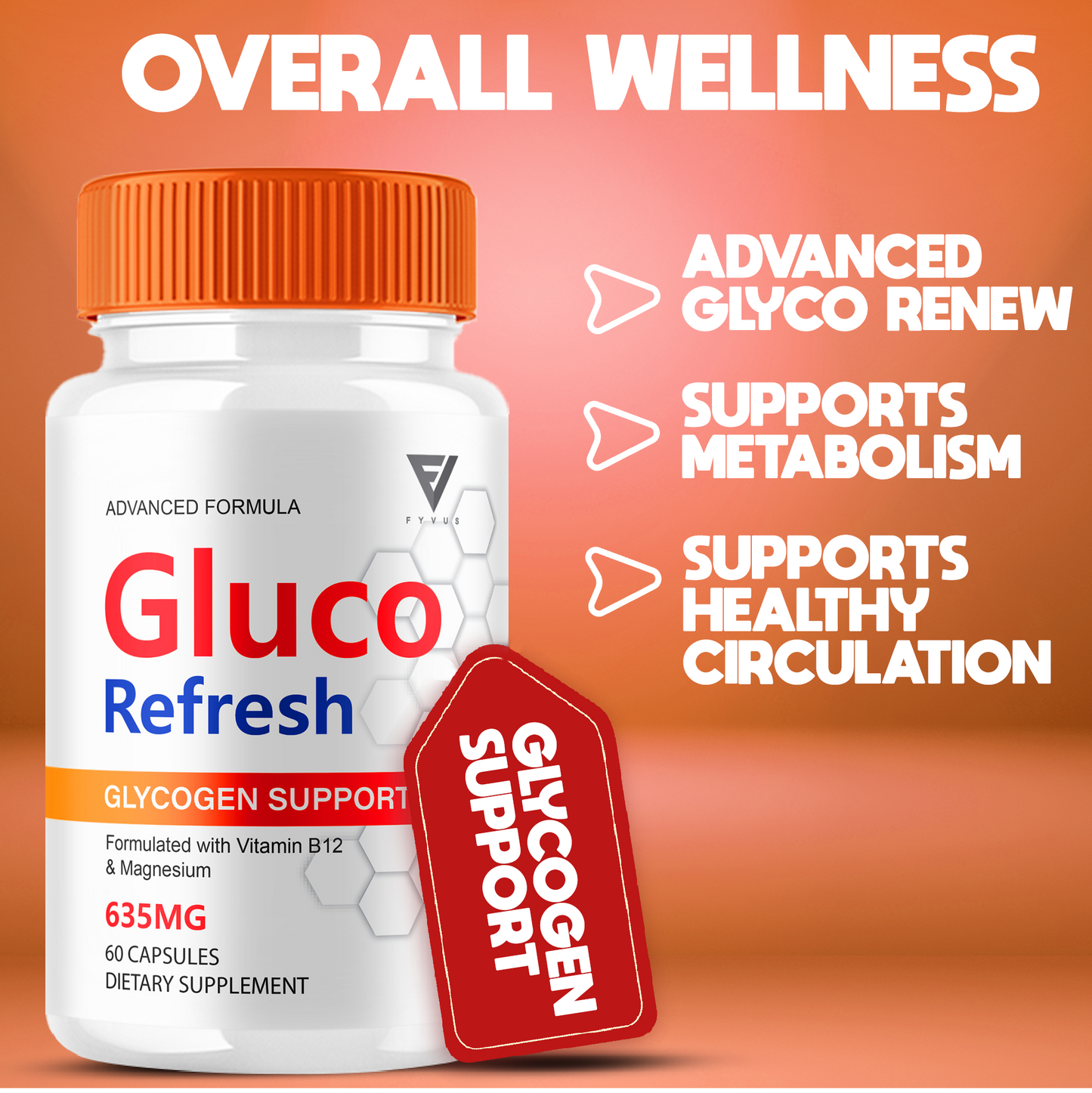 Gluco Refresh Glycogen Support Capsules