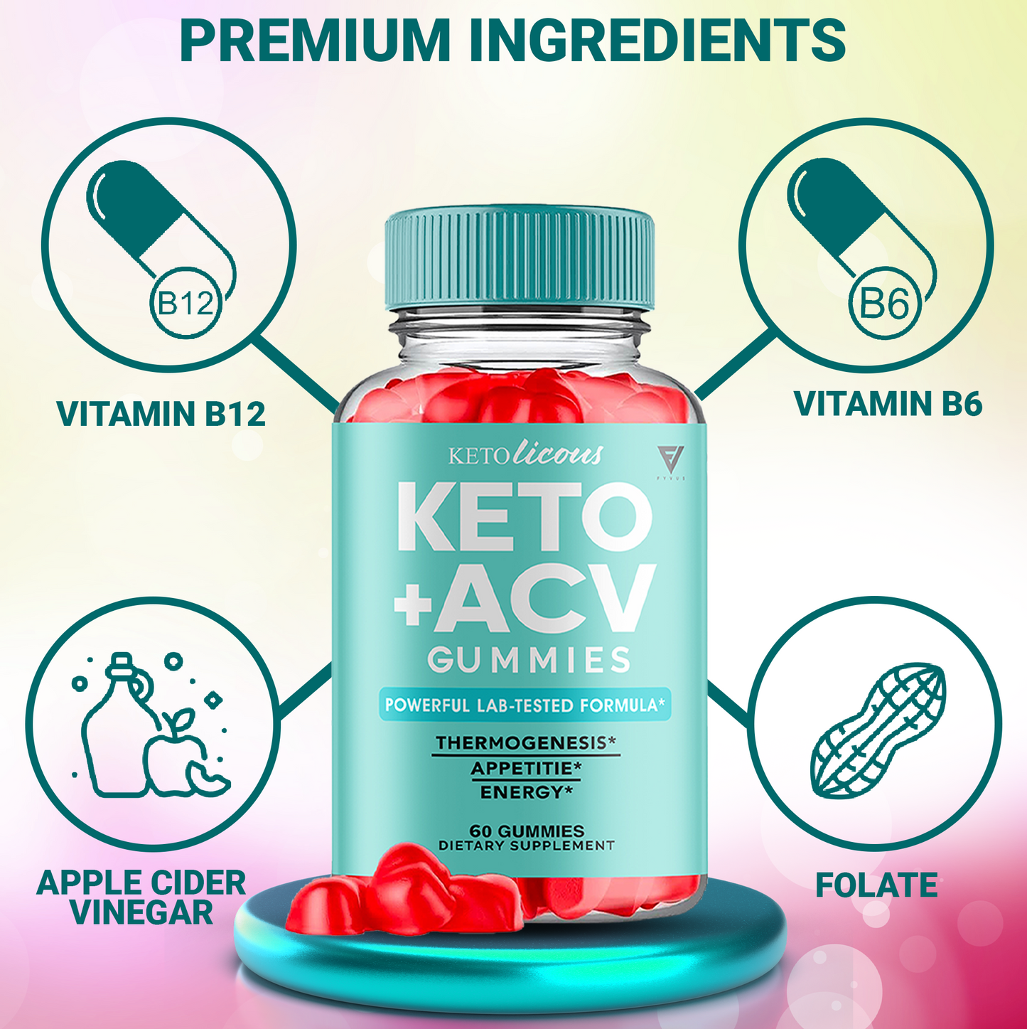 Ketolicious Keto ACV Gummies