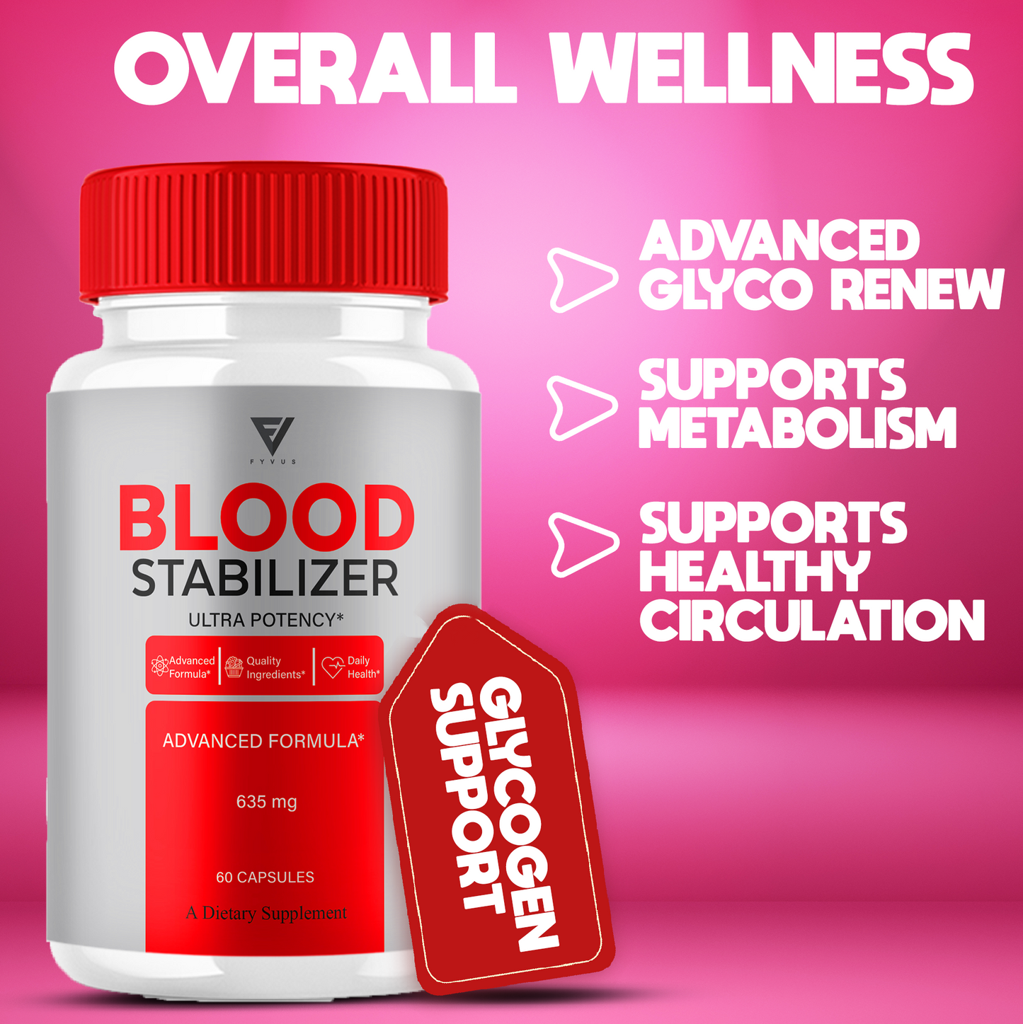 Blood Stabilizer Glycogen Capsules