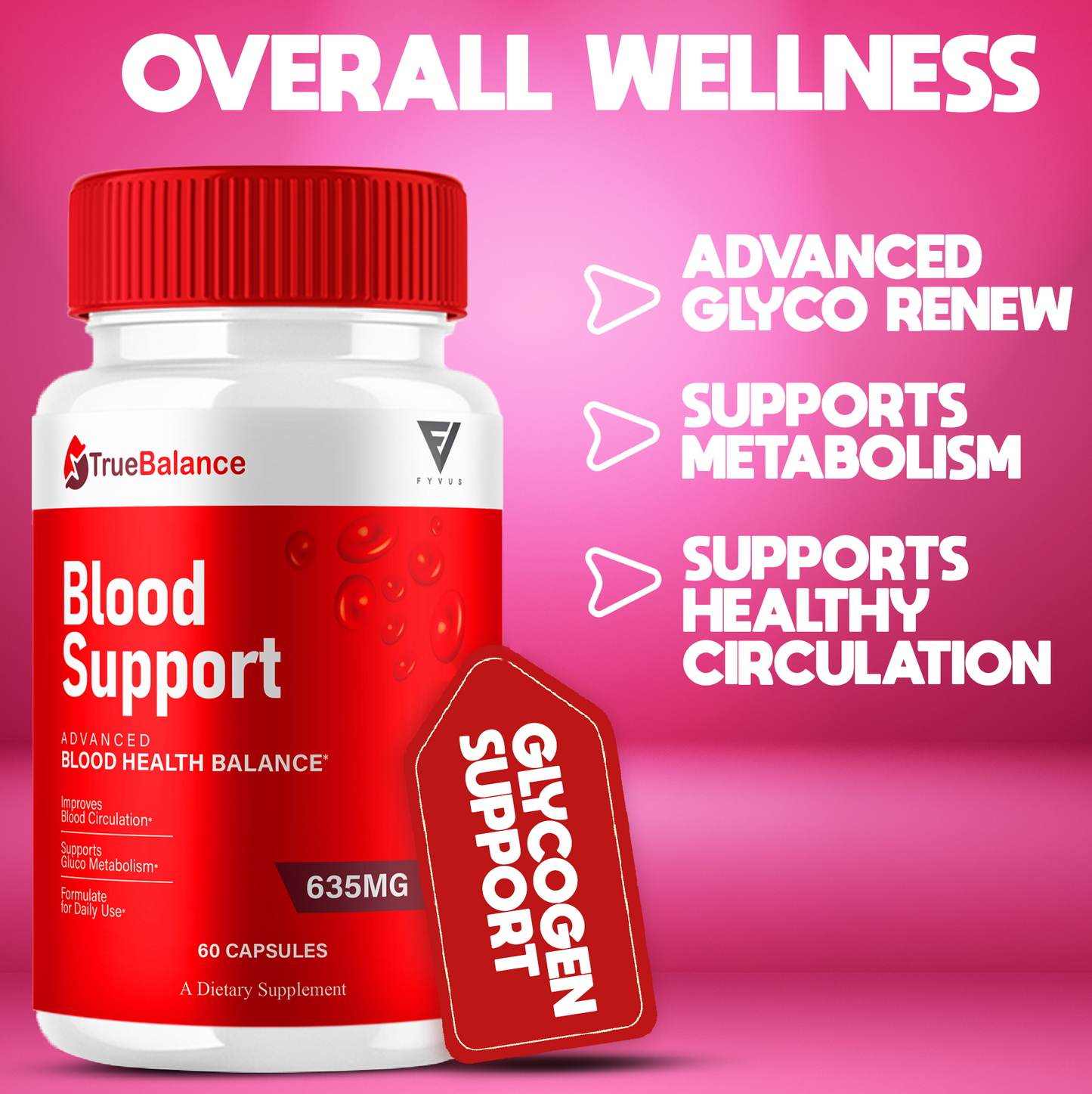 True Balance Blood Support Capsules