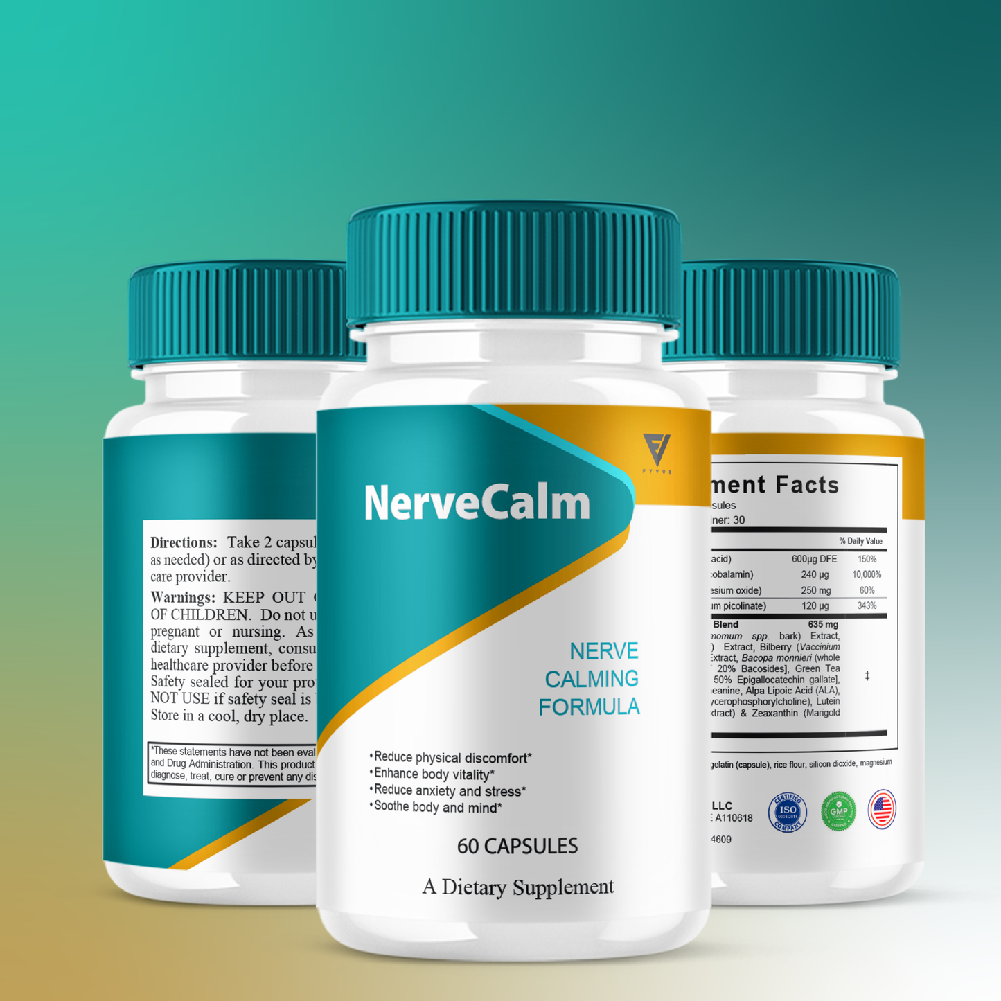 Nerve Calm Nerve Relief Capsules