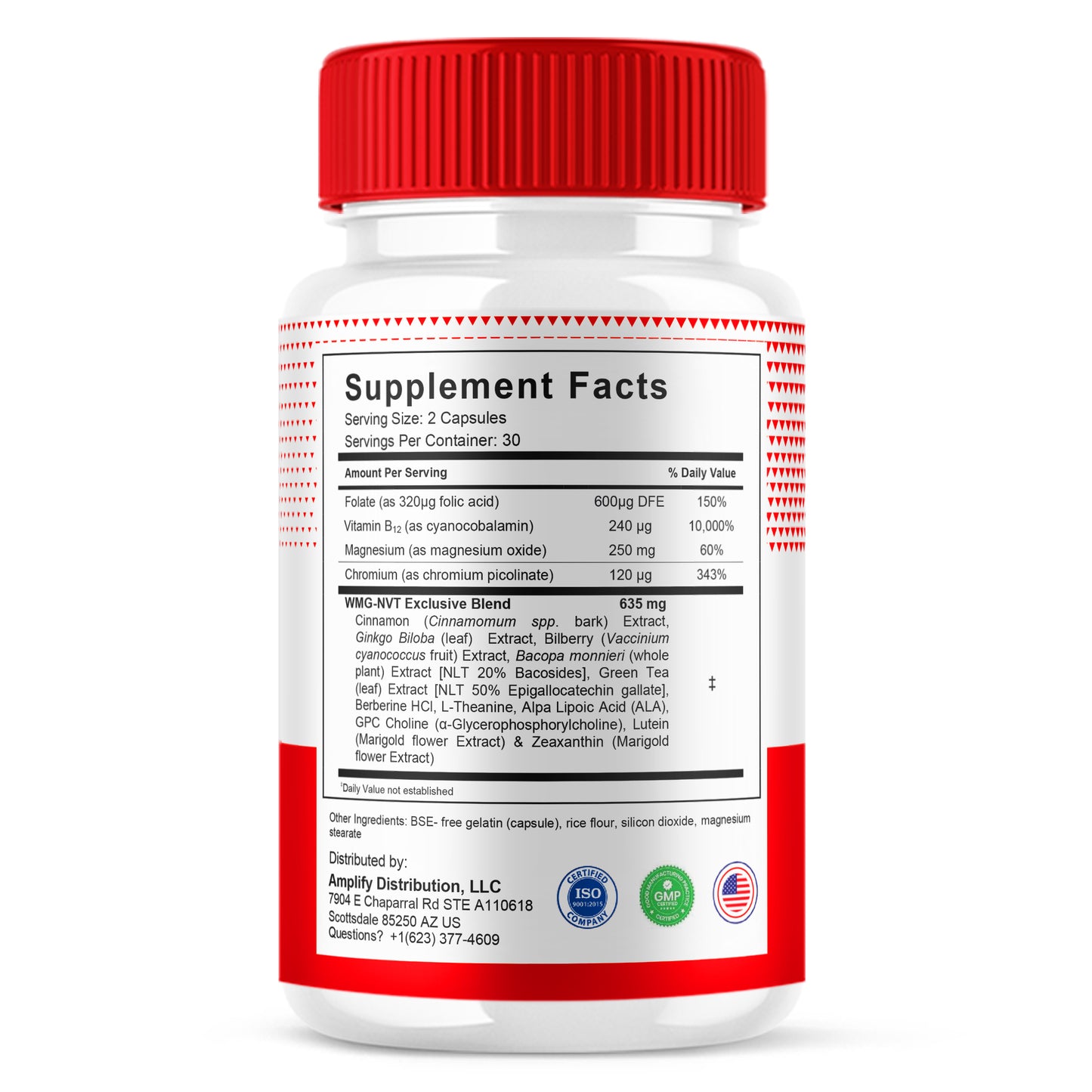 Nerve Freedom Pro Nootropic Capsules