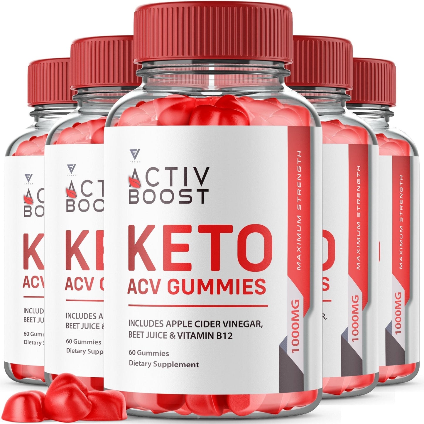 Activ Boost - Keto ACV Gummies - Vitamin Place - Apple Cider Vinegar Gummies