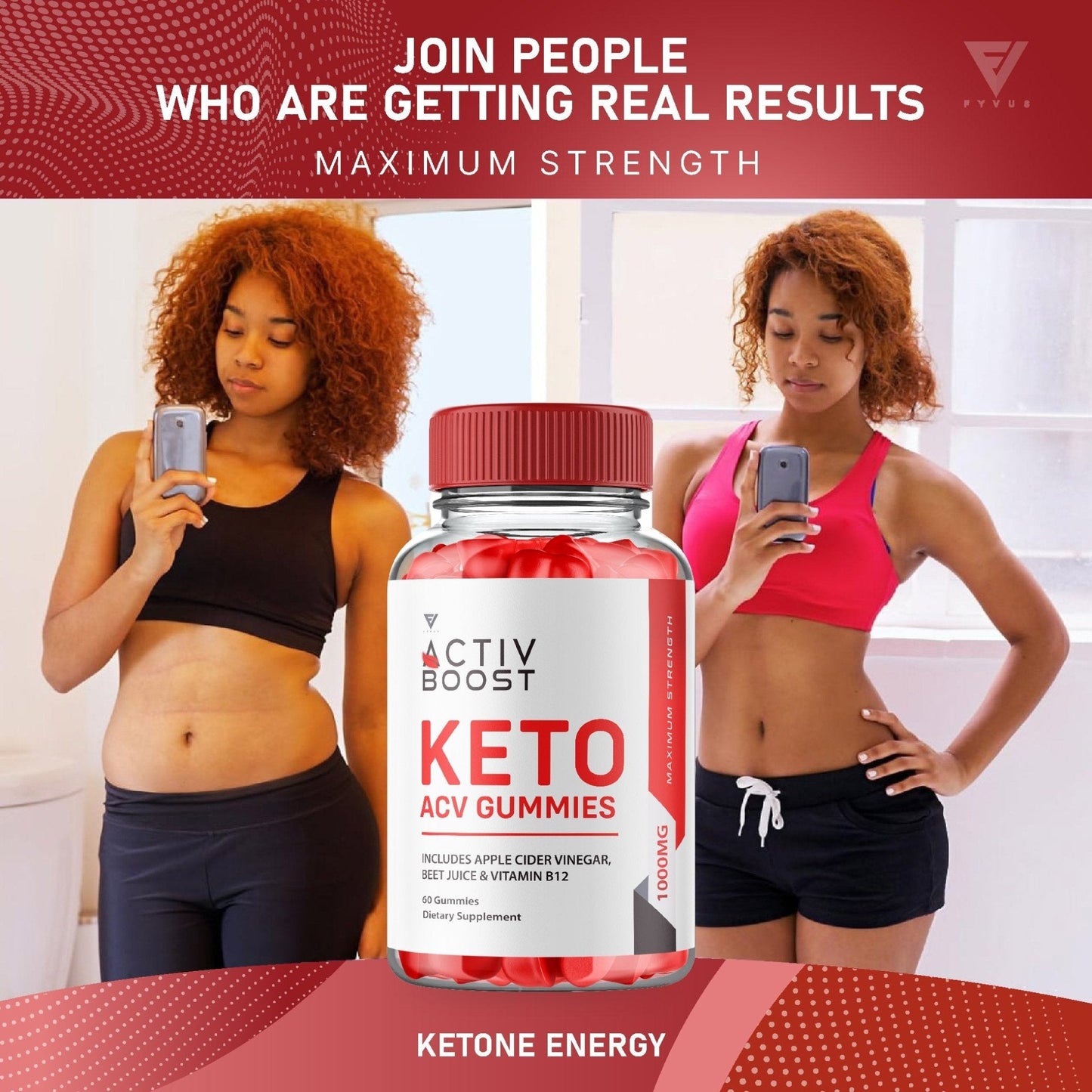Activ Boost - Keto ACV Gummies - Vitamin Place - Apple Cider Vinegar Gummies