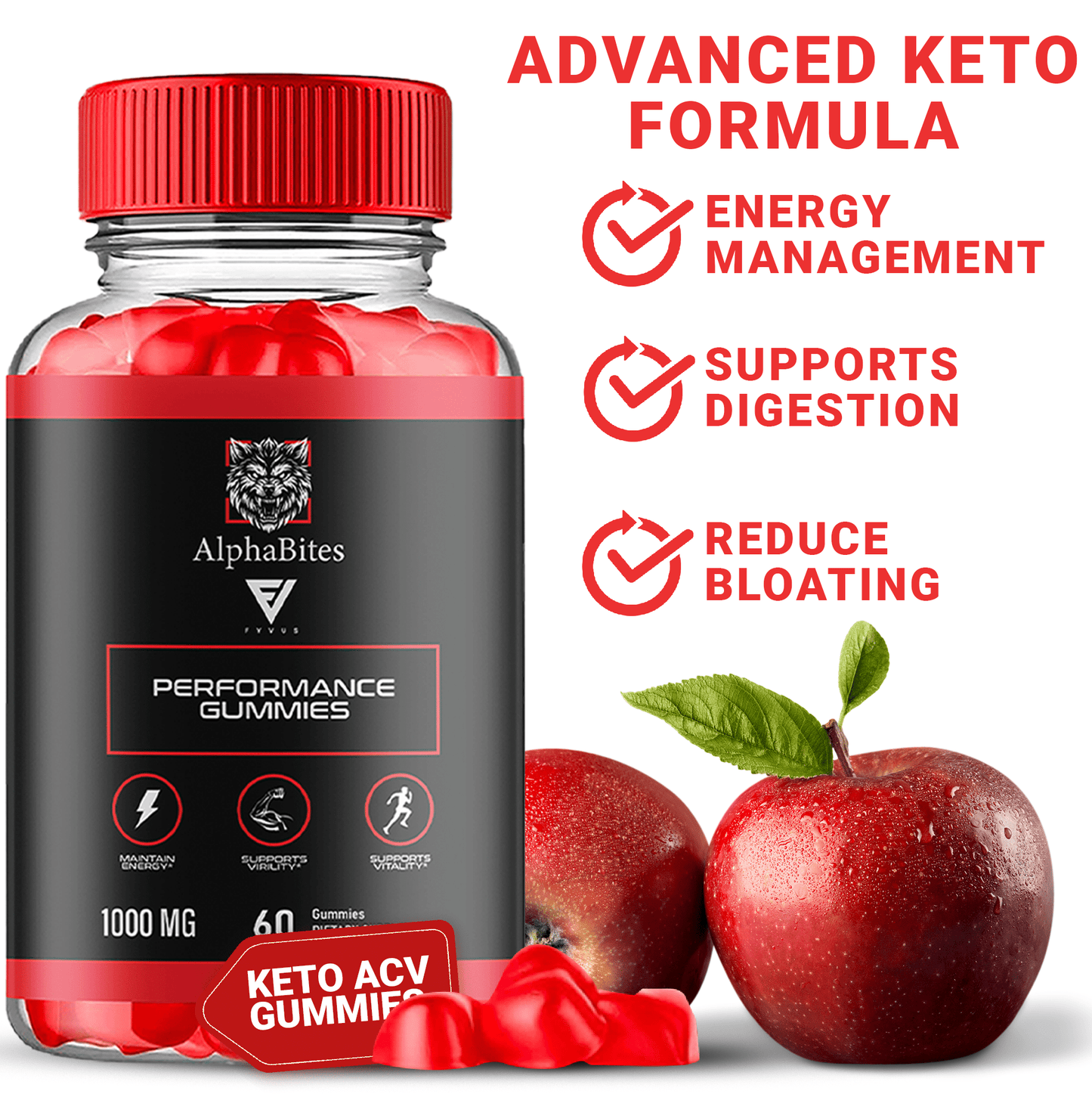 Alpha Bites Gummies - Vitamin Place - Sports Nutrition