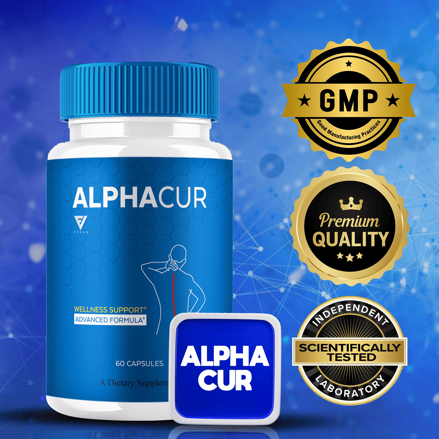 Alpha Cur Nerve Relief Capsules - Vitamin Place - Nootropic