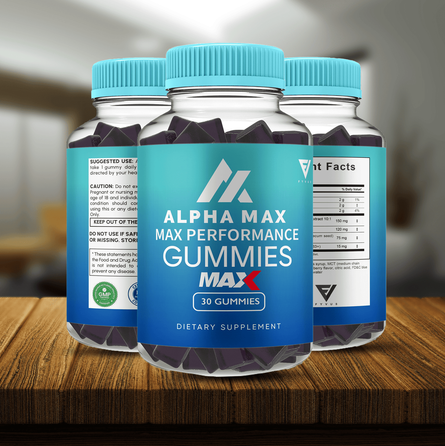 Alpha Max Gummies - Vitamin Place