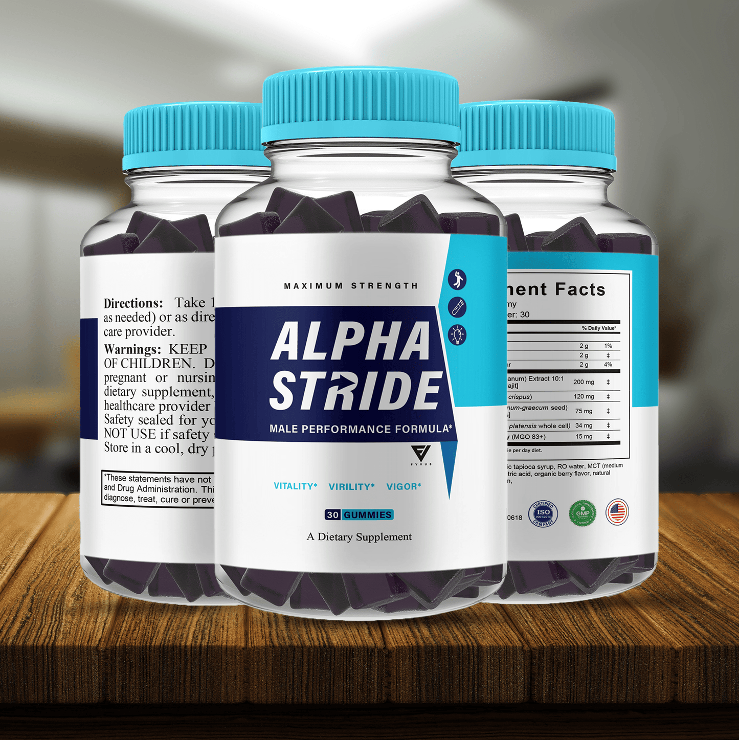 Alpha Stride Gummies - Vitamin Place - Sports Nutrition