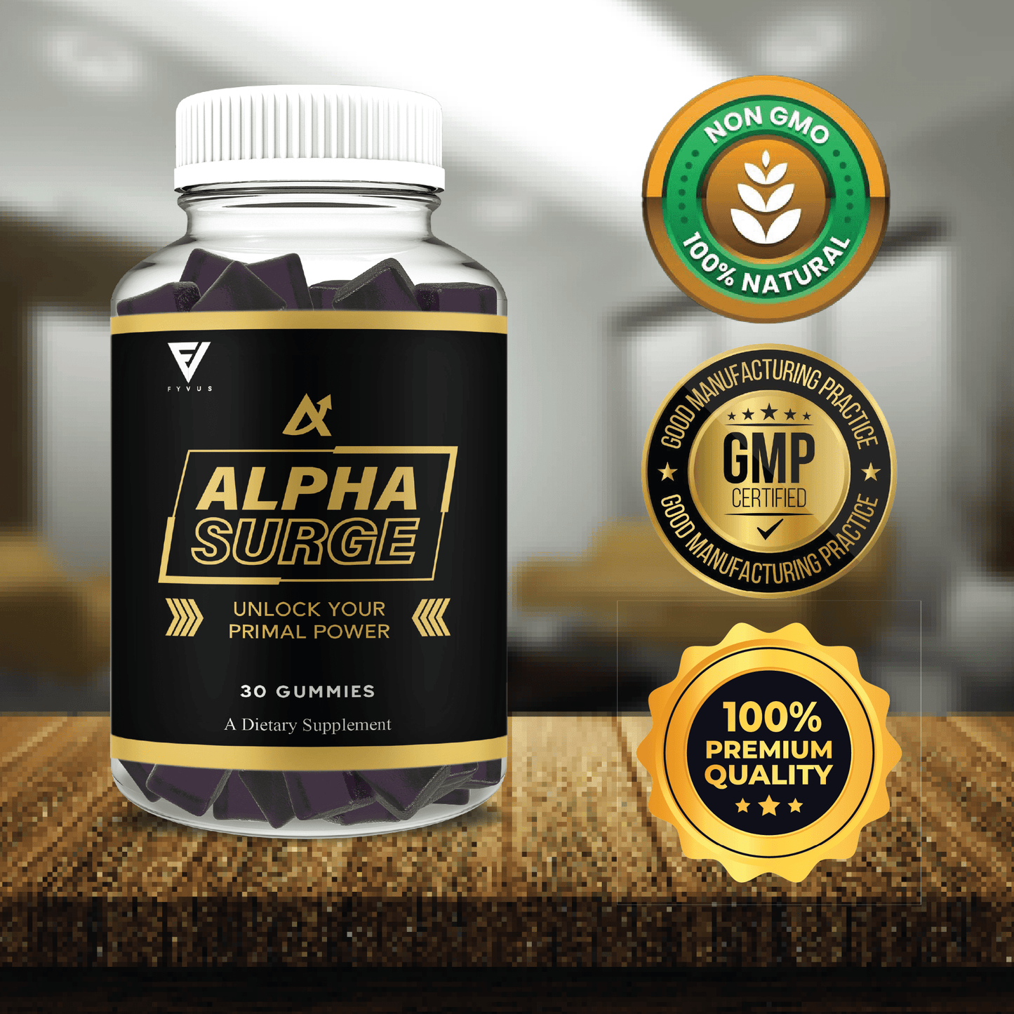 Alpha Surge Male Gummies - Vitamin Place