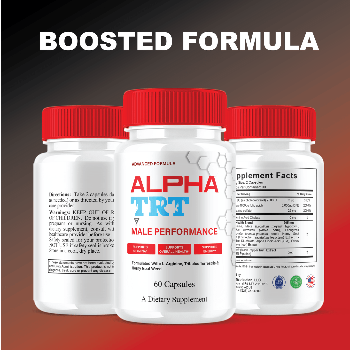 Alpha TRT Capsules - Vitamin Place - Sports Nutrition