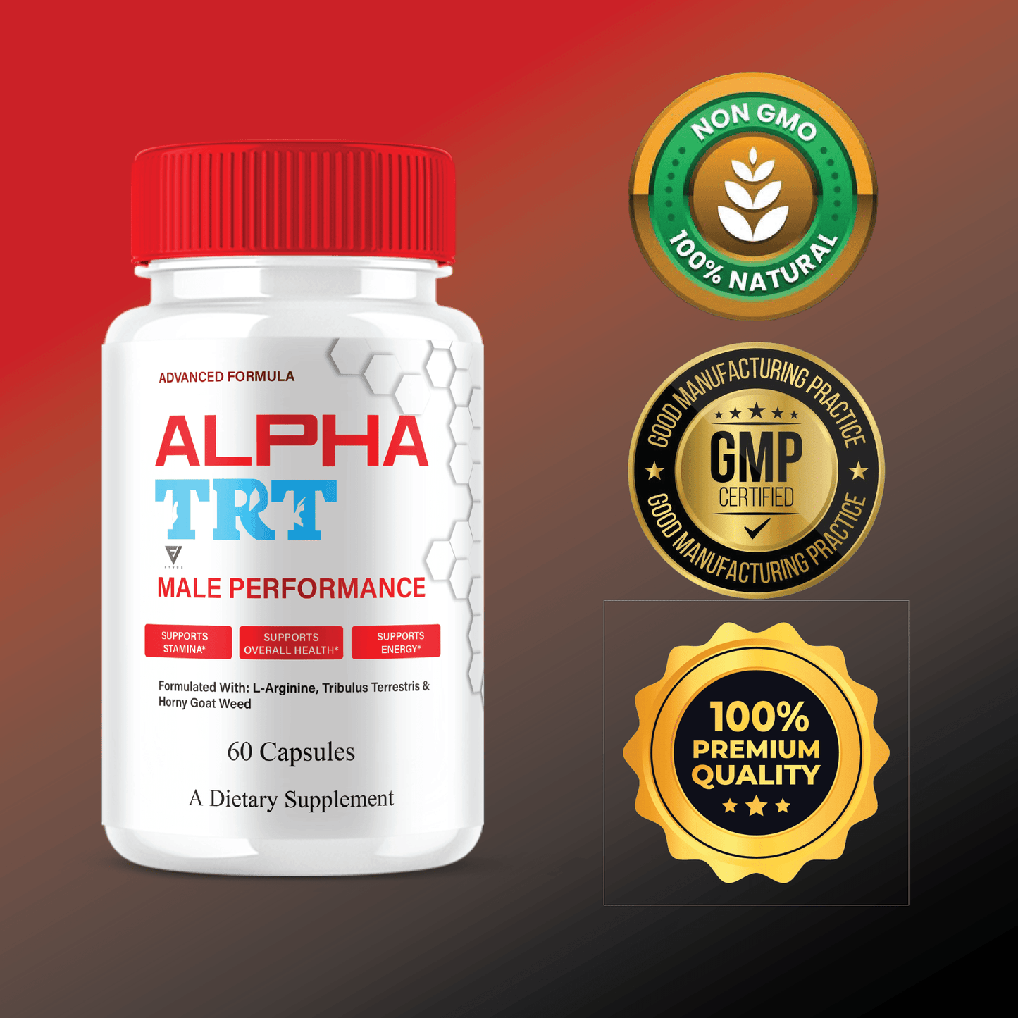 Alpha TRT Capsules - Vitamin Place - Sports Nutrition