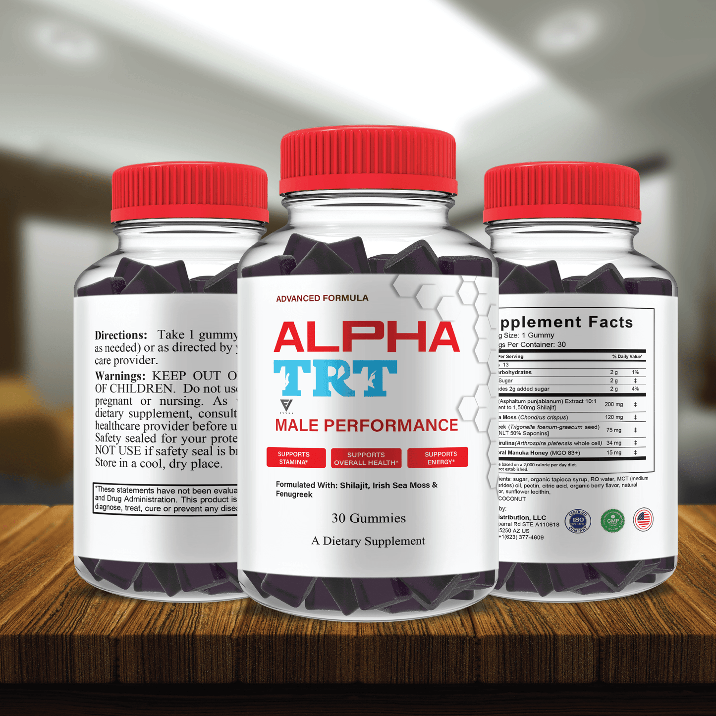 Alpha TRT Gummies - Vitamin Place - Sports Nutrition