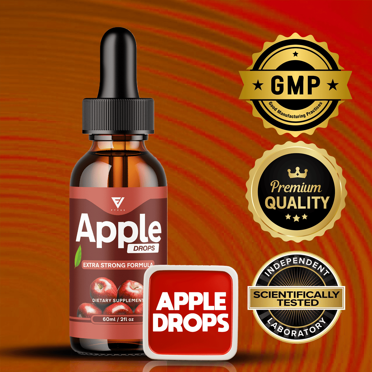 Apple Drops - Vitamin Place - Drops