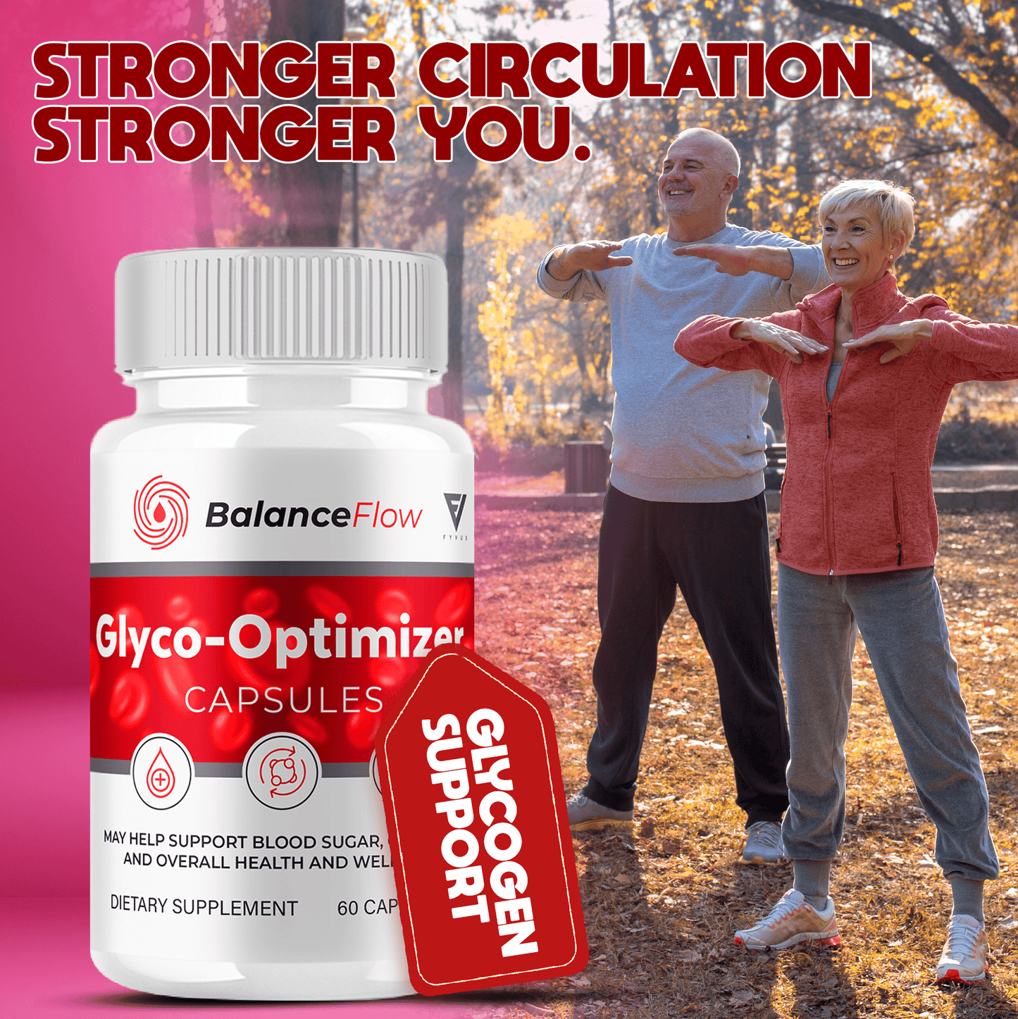 Balance Flow Glycogen Capsules - Vitamin Place - Blood Sugar Capsules