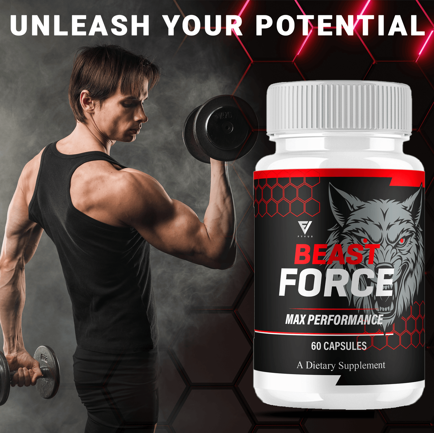 Beast Force Capsules - Vitamin Place - Sports Nutrition