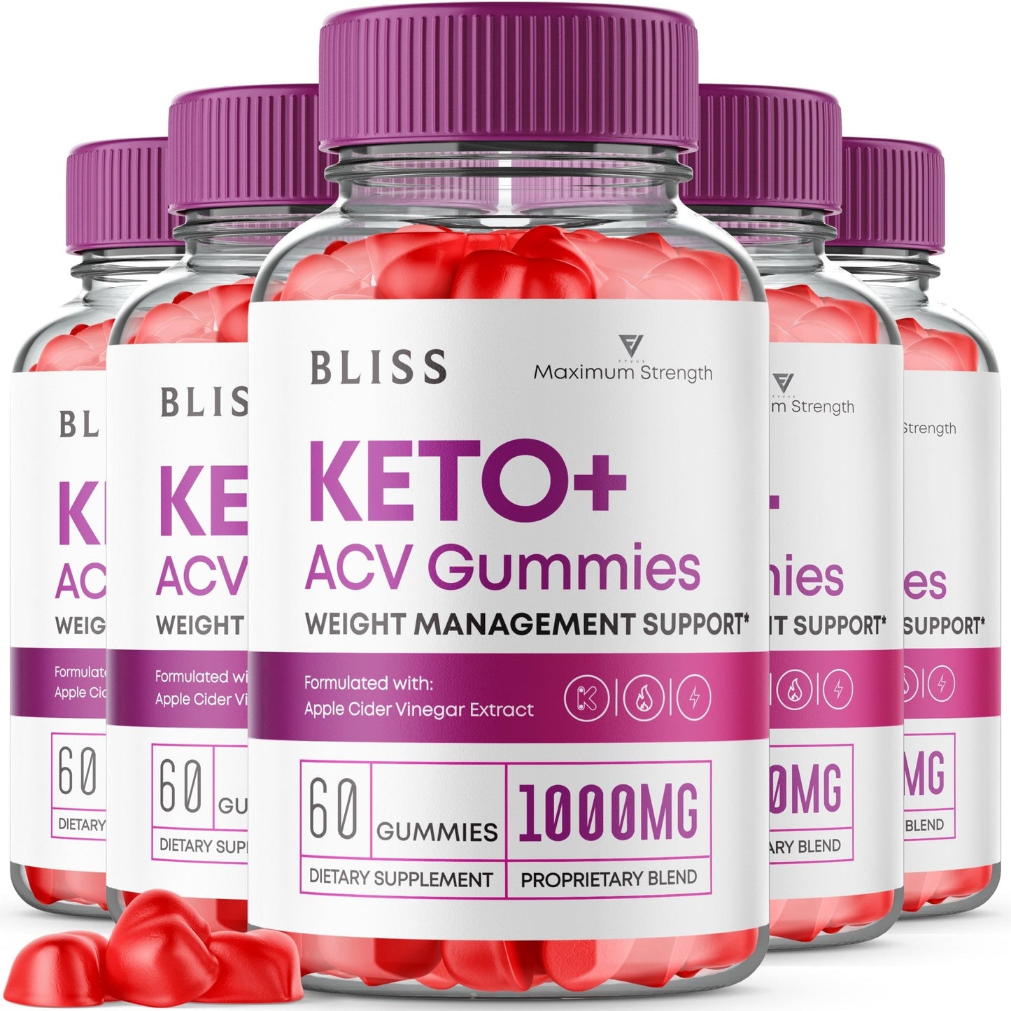 Bliss Keto ACV Gummies - Vitamin Place - Apple Cider Vinegar Gummies