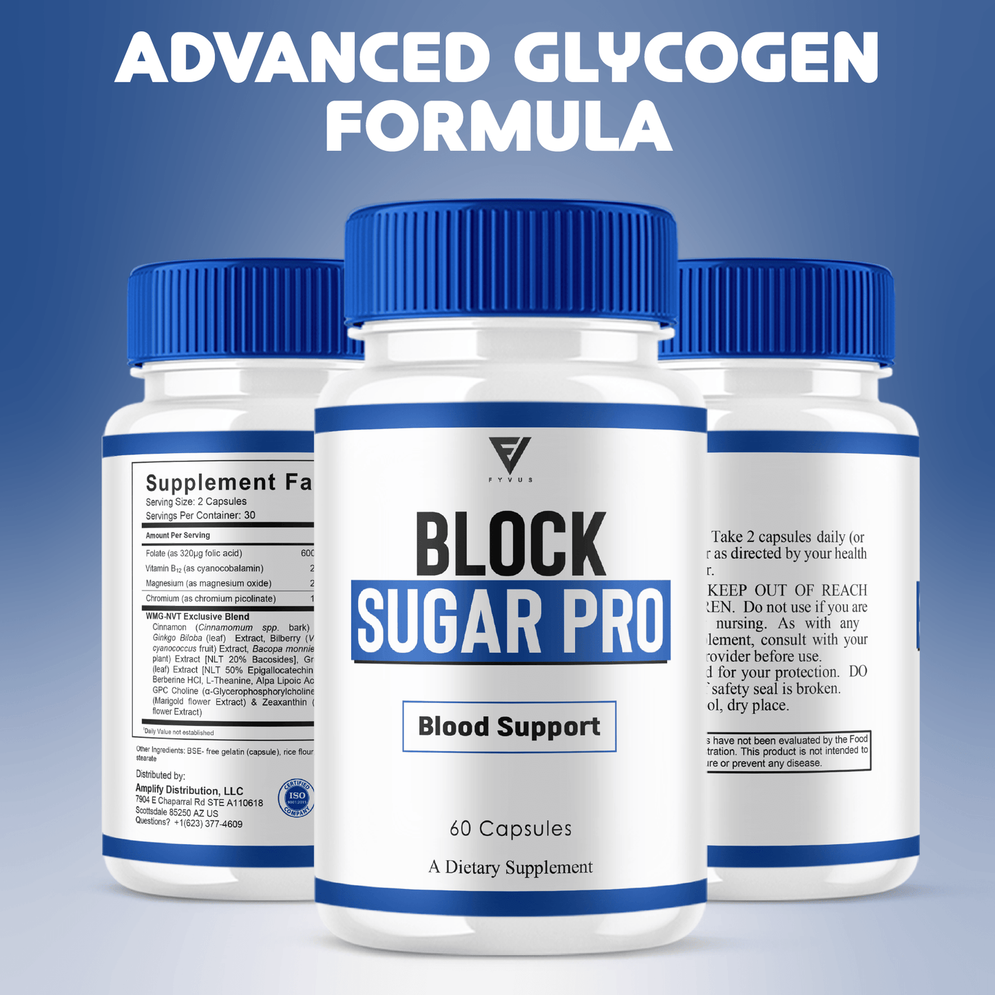 Block Sugar Pro Capsules – Metabolic & Circulation Support