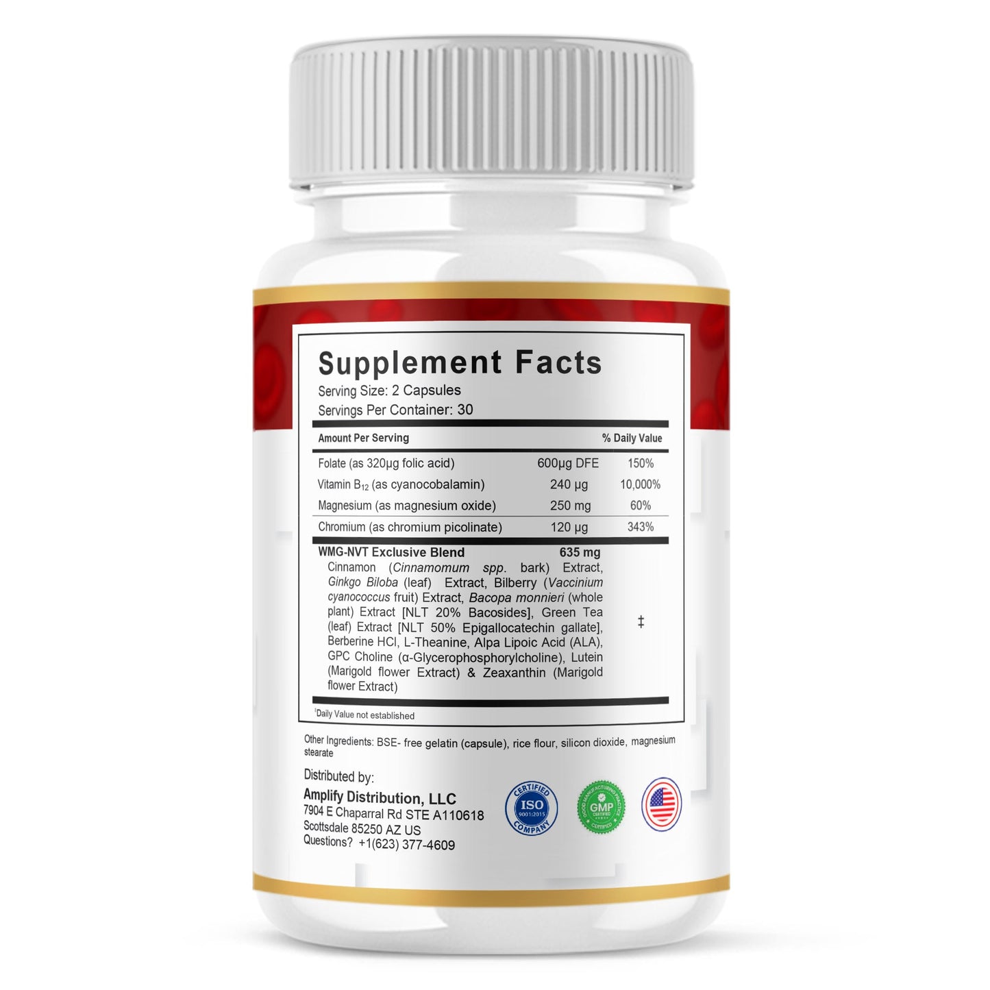 Blood Balance Glycogen Capsules - Vitamin Place - Blood Sugar Capsules