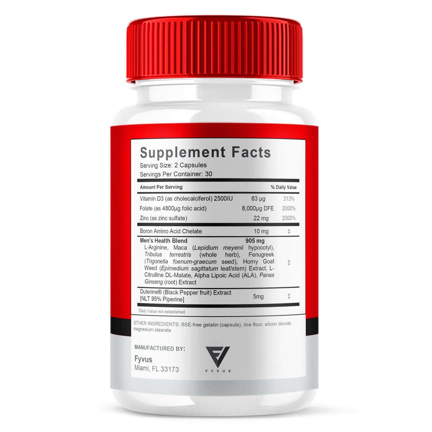 Blood Flow Max Capsules - Vitamin Place