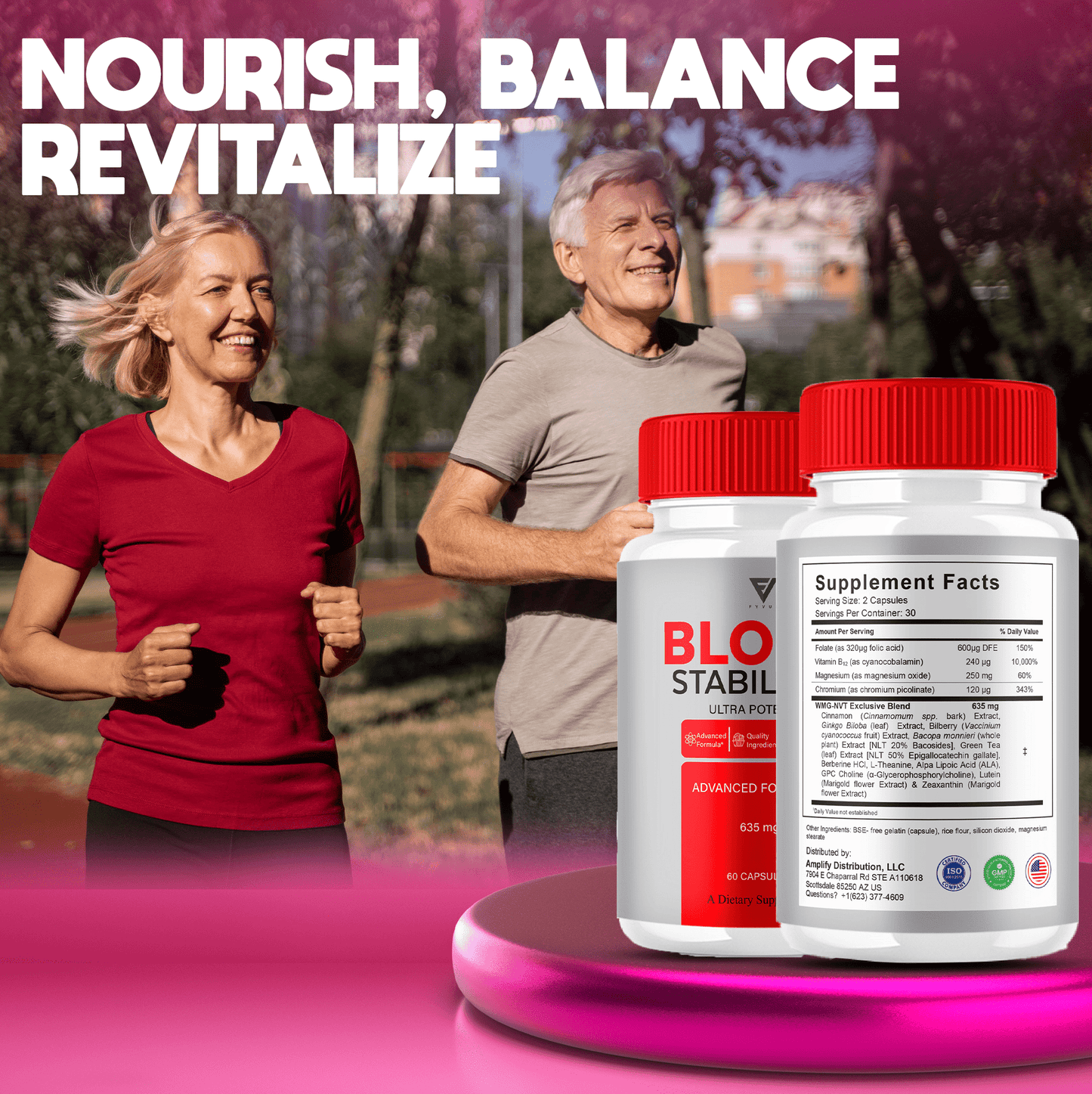 Blood Stabilizer Glycogen Capsules - Vitamin Place - Blood Sugar Capsules