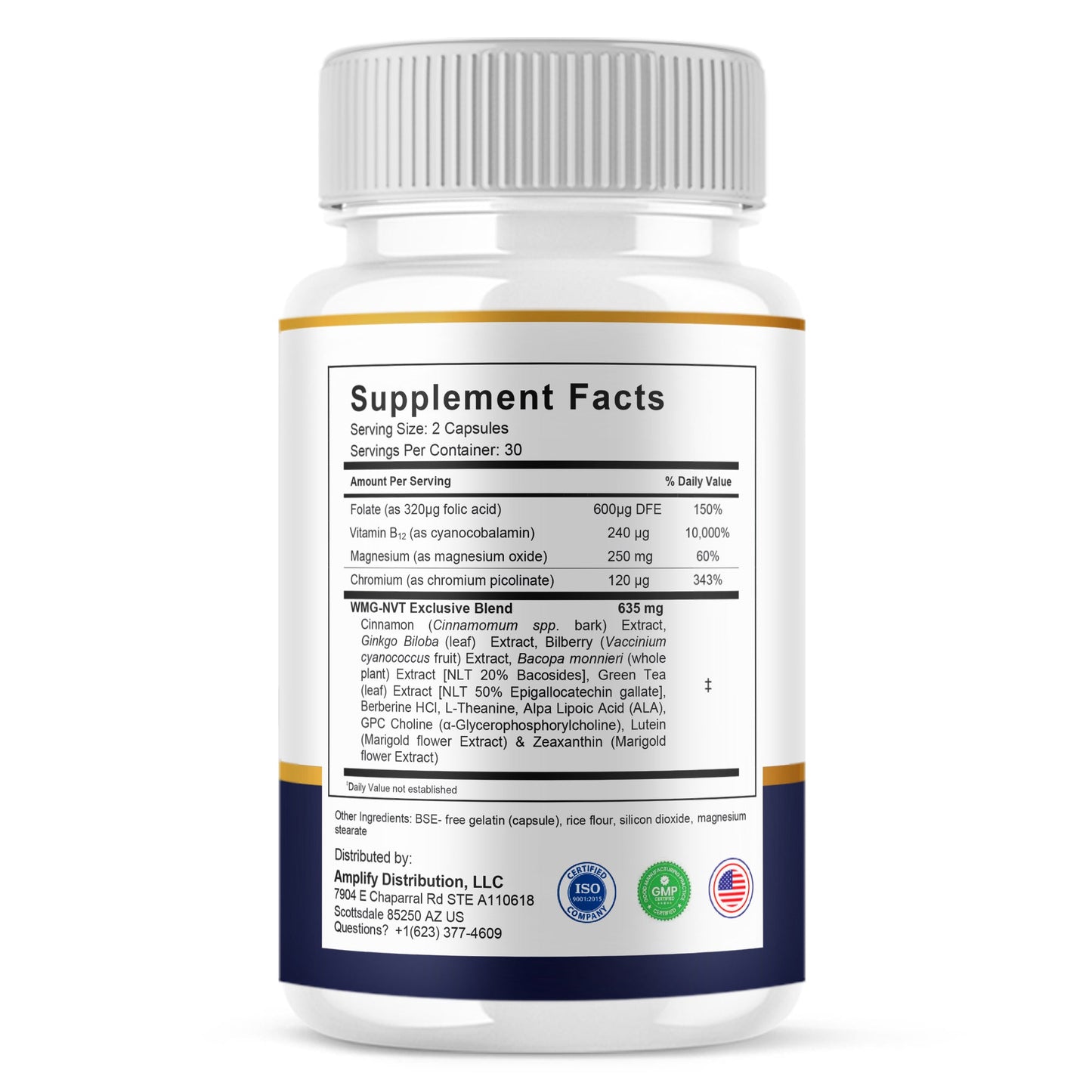 Brain Defender Capsules - Vitamin Place - Nootropic