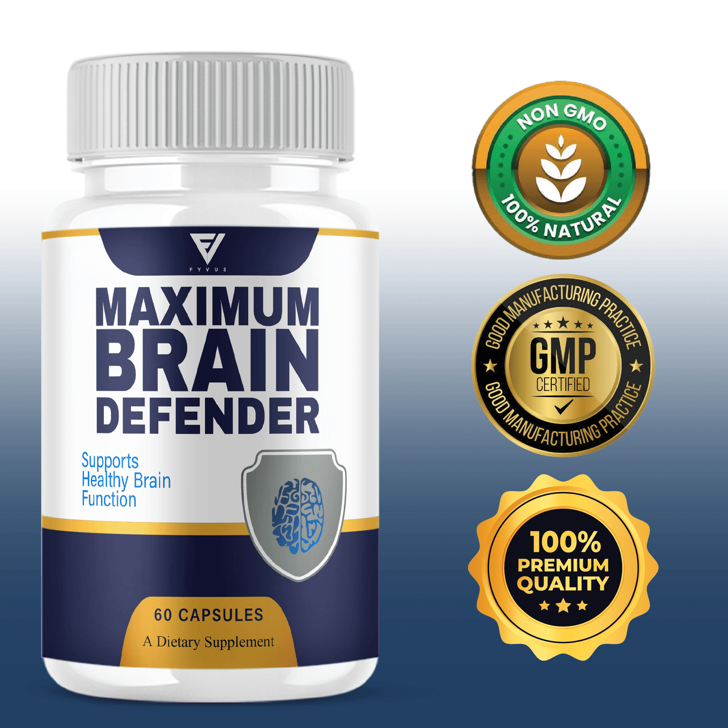 Brain Defender Capsules - Vitamin Place - Nootropic