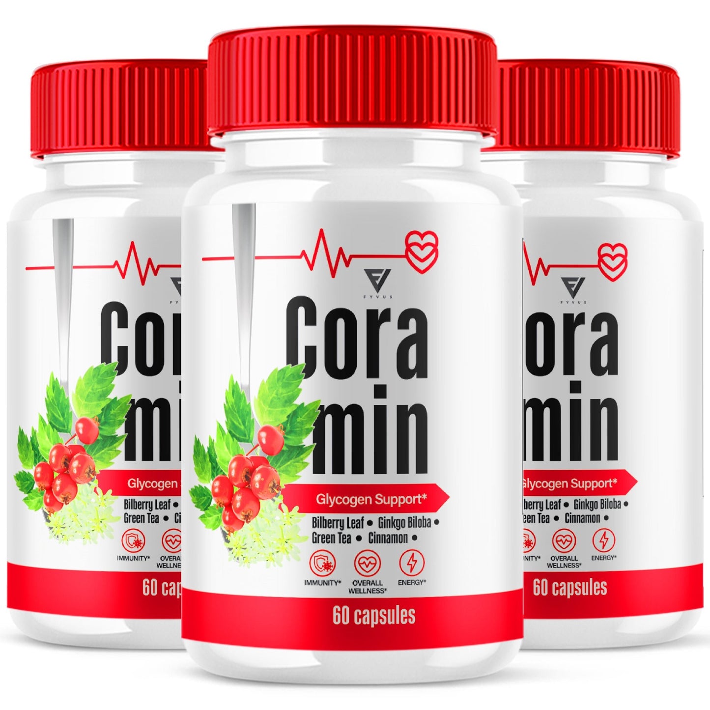 Coramin Glycogen Support Capsules - Vitamin Place - Blood Sugar Capsules