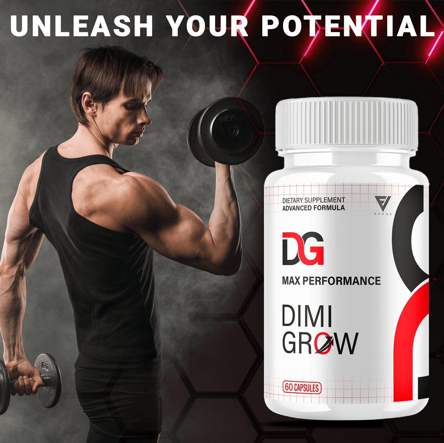 DimiGrow Capsules - Vitamin Place - Sports Nutrition