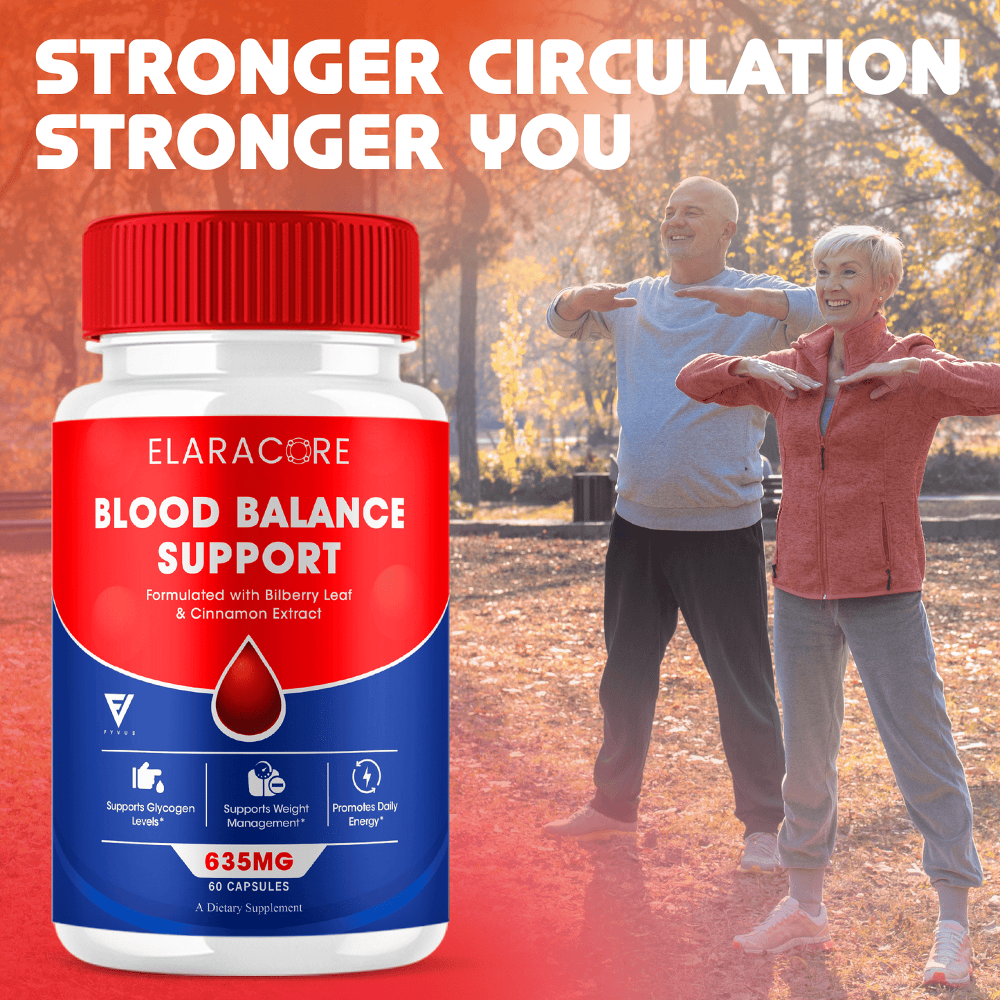 Elaracore Glycogen Support Capsules - Vitamin Place - Blood Sugar Capsules