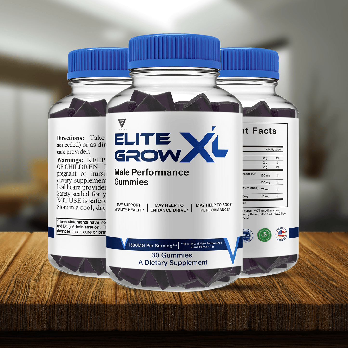 Elite Grow XL Gummies - Vitamin Place - Sports Nutrition