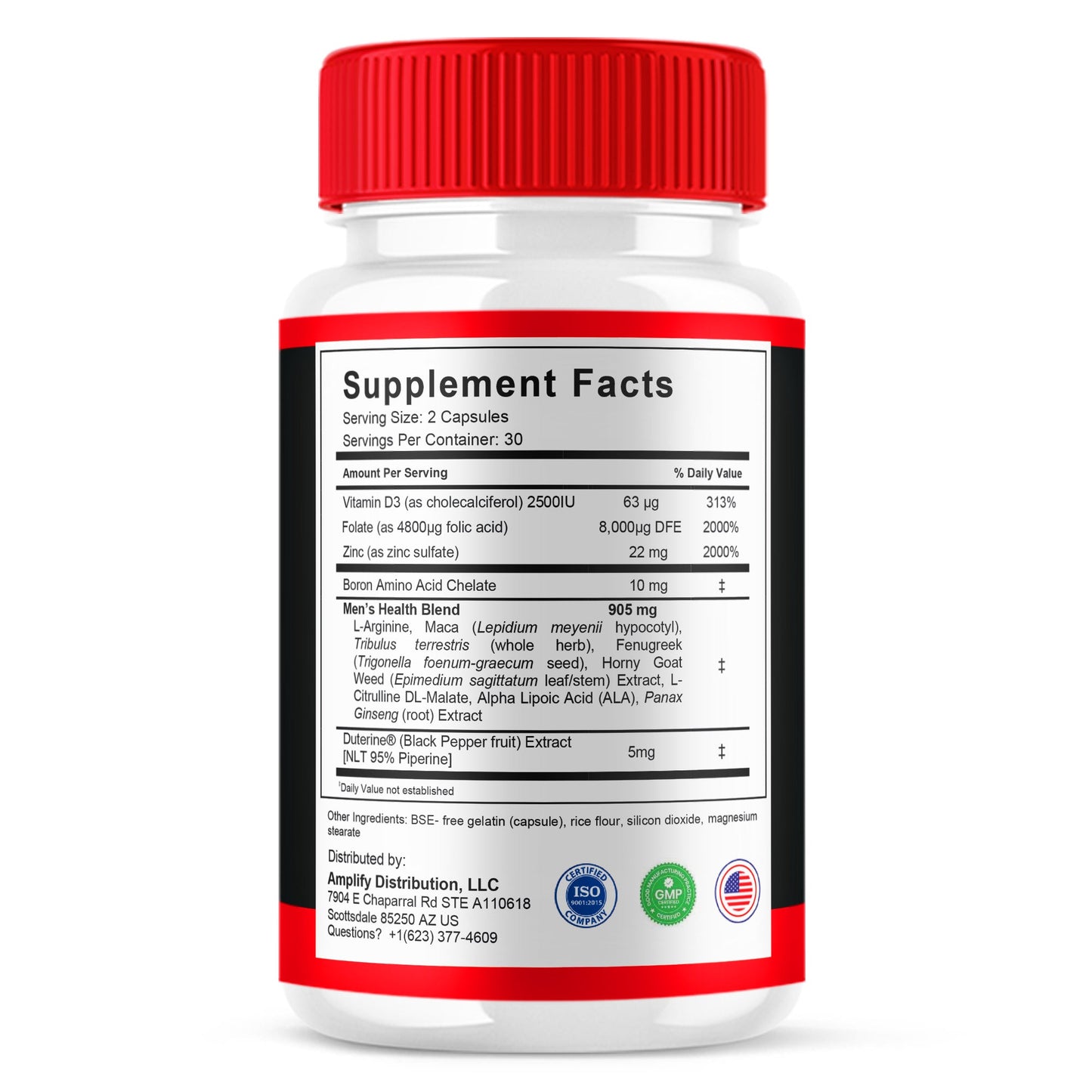 EBoost Men’s Wellness Capsules | Vitamin-Place