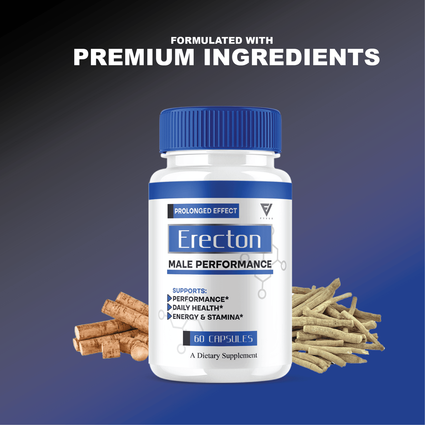 Erecton Capsules - Vitamin Place - Sports Nutrition