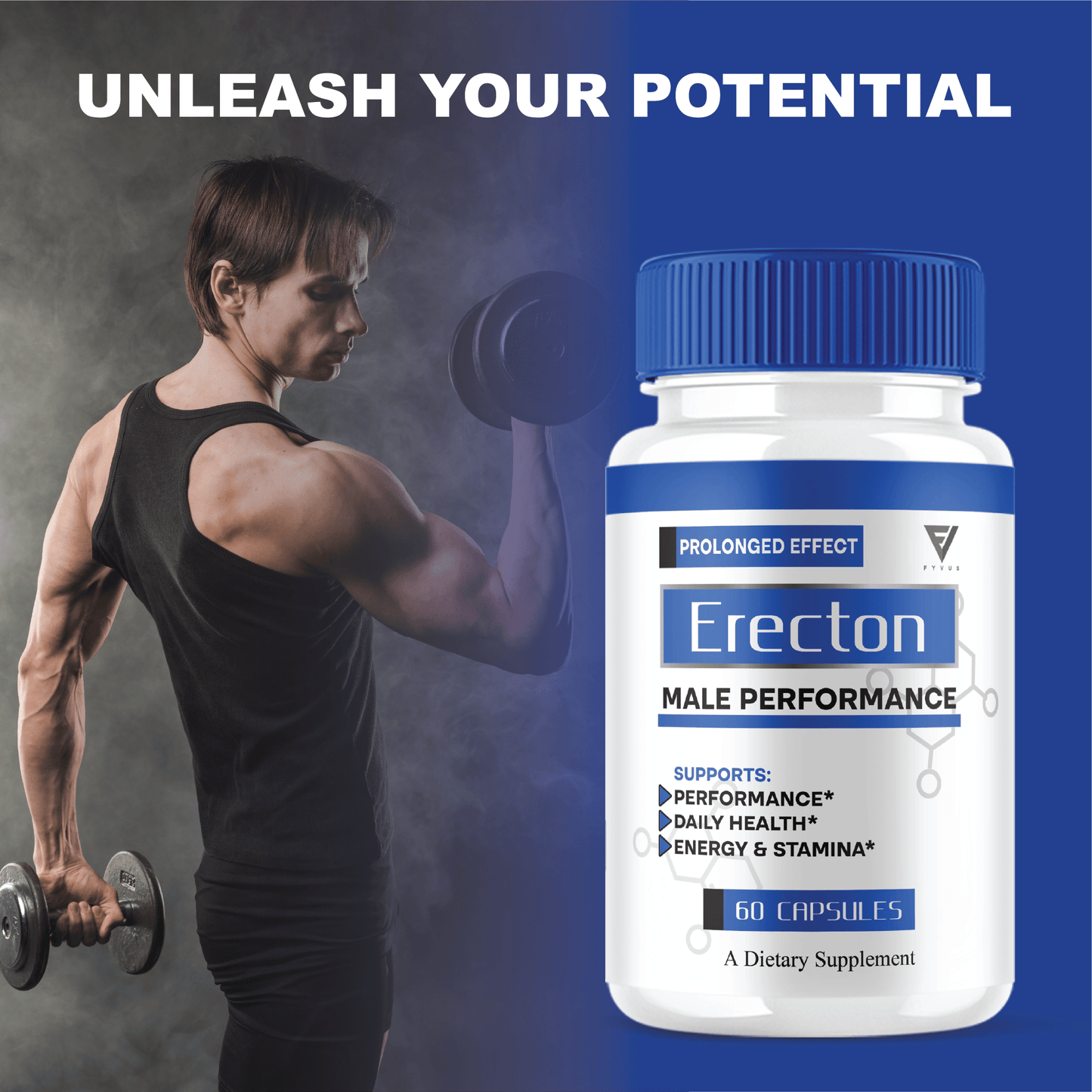 Erecton Capsules - Vitamin Place - Sports Nutrition