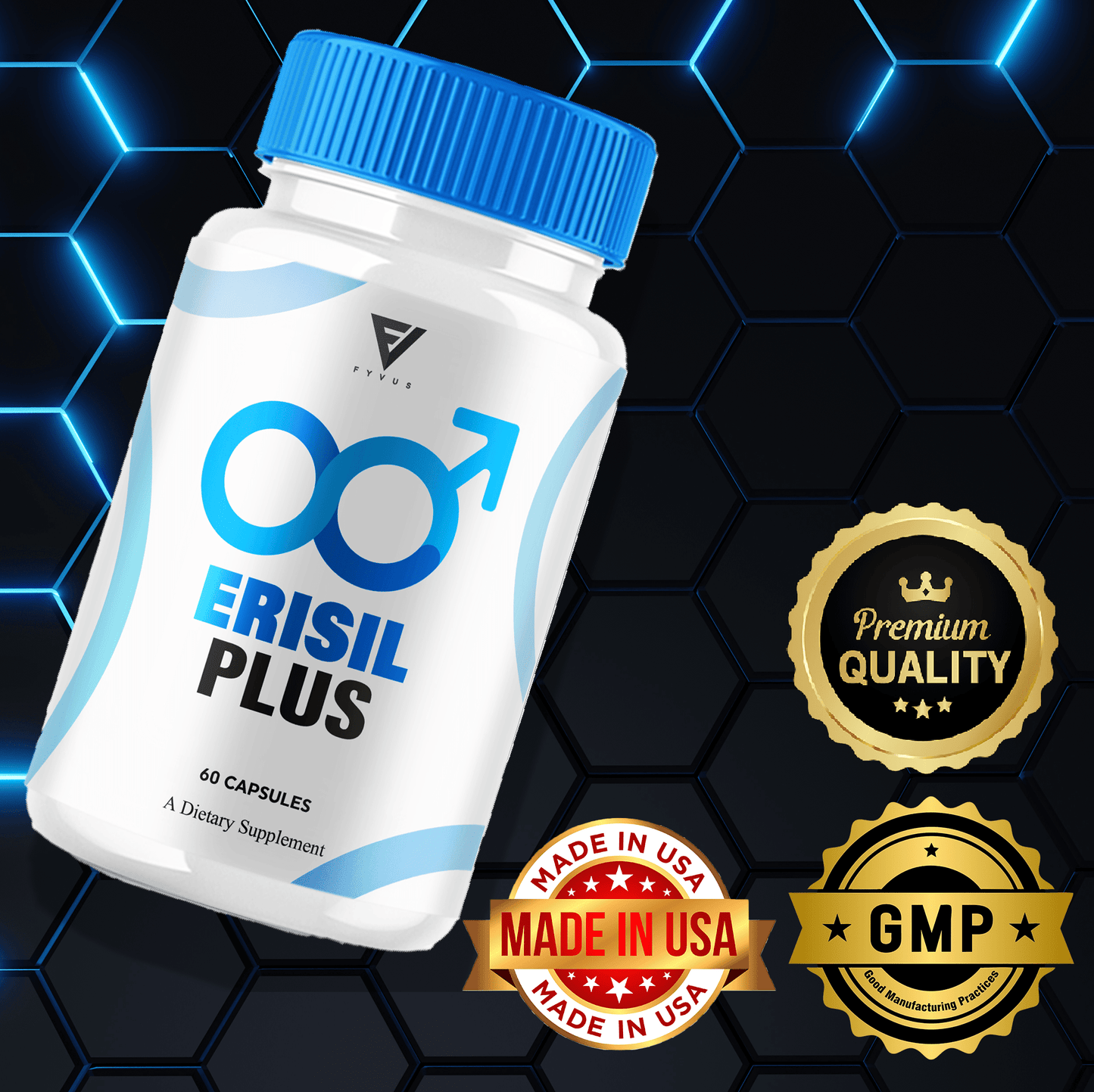 Erisil Plus Capsules - Vitamin Place - Sports Nutrition