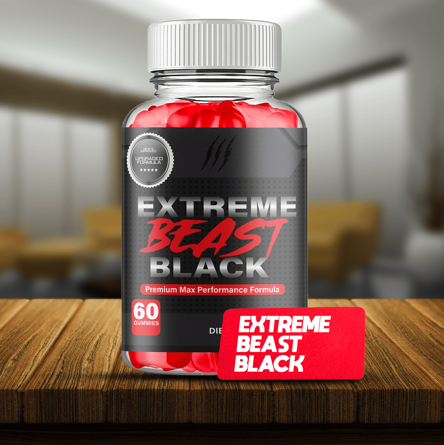 Extreme Beast Black Gummies - Vitamin Place - Sports Nutrition