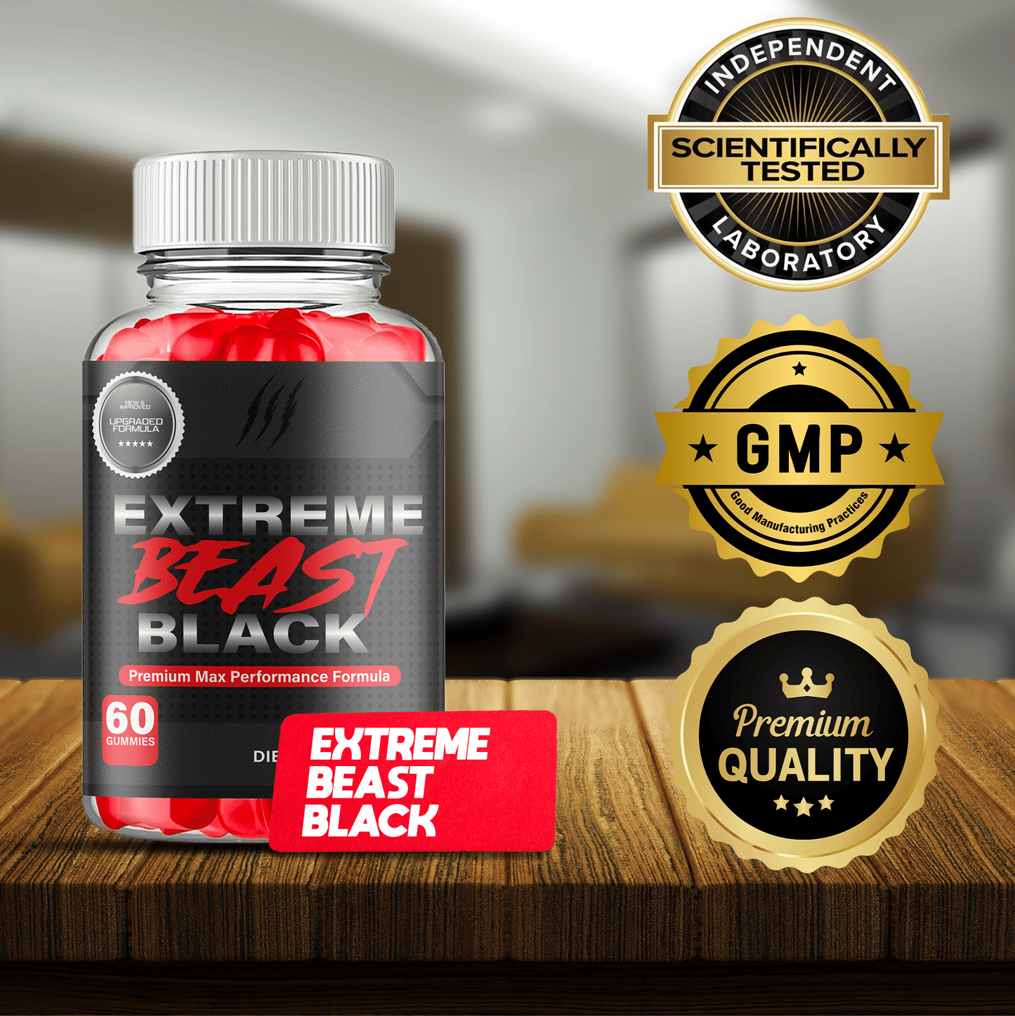 Extreme Beast Black Gummies - Vitamin Place - Sports Nutrition