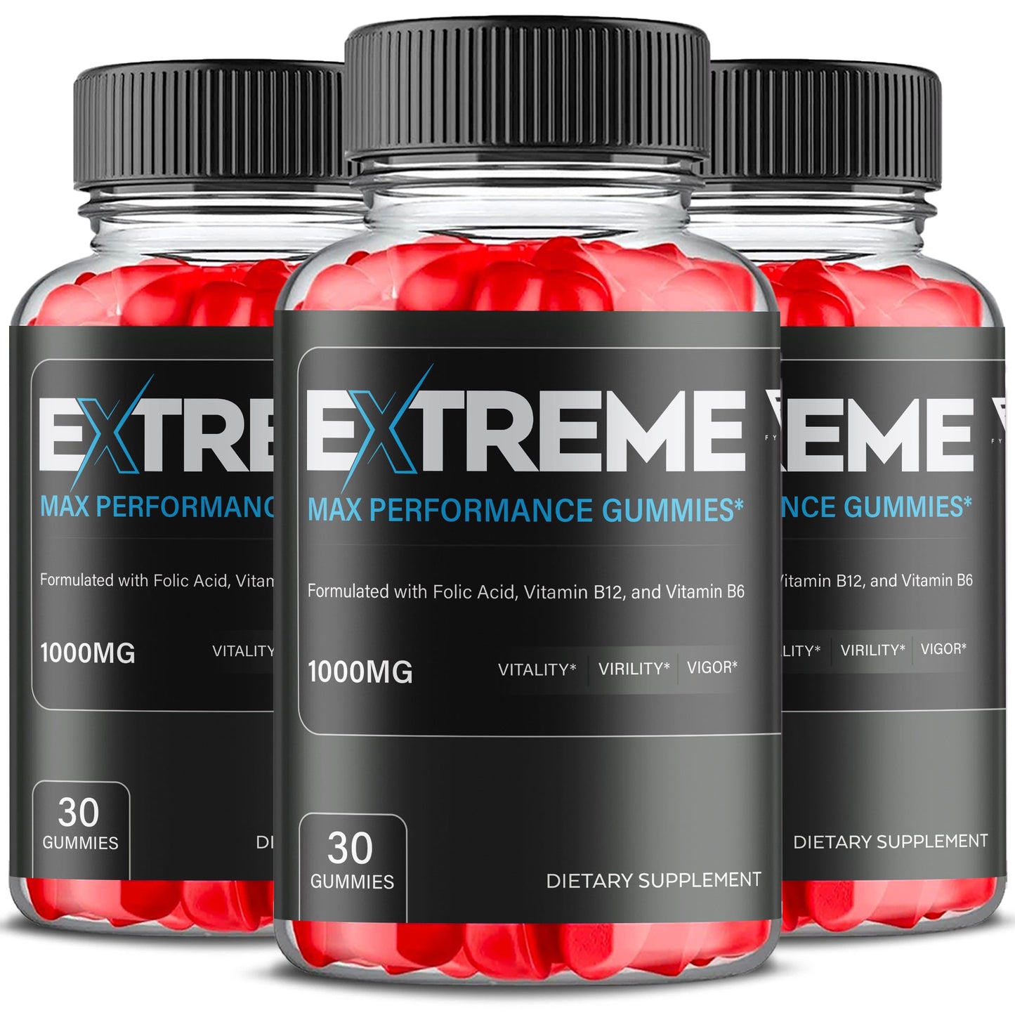 Extreme Max Performance Gummies - Vitamin Place - Sports Nutrition
