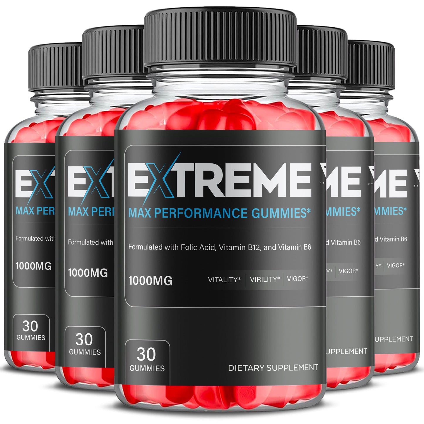 Extreme Max Performance Gummies - Vitamin Place - Sports Nutrition