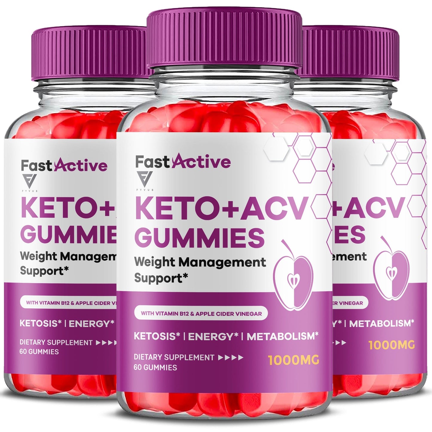 Fast Active Keto ACV Gummies - Vitamin Place - Apple Cider Vinegar Gummies