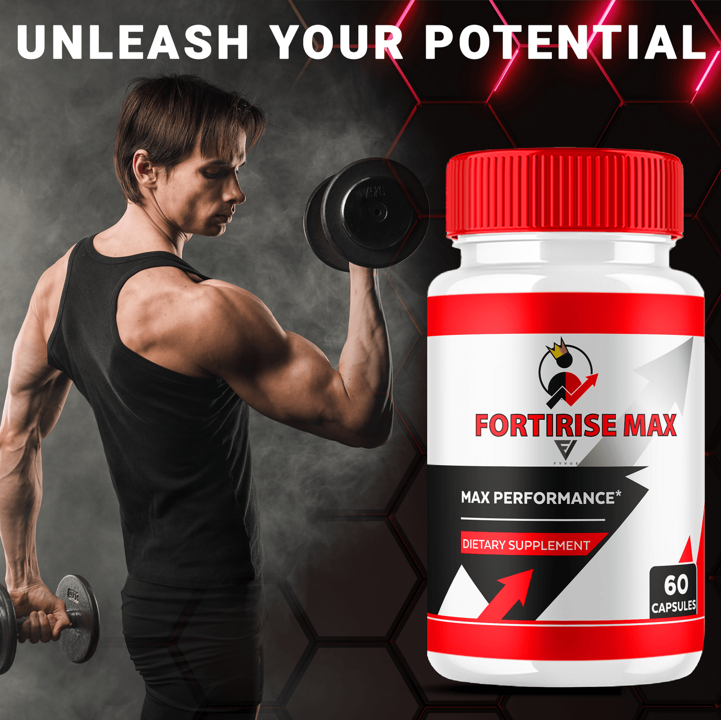 Fortirise Max Capsules - Vitamin Place - Sports Nutrition